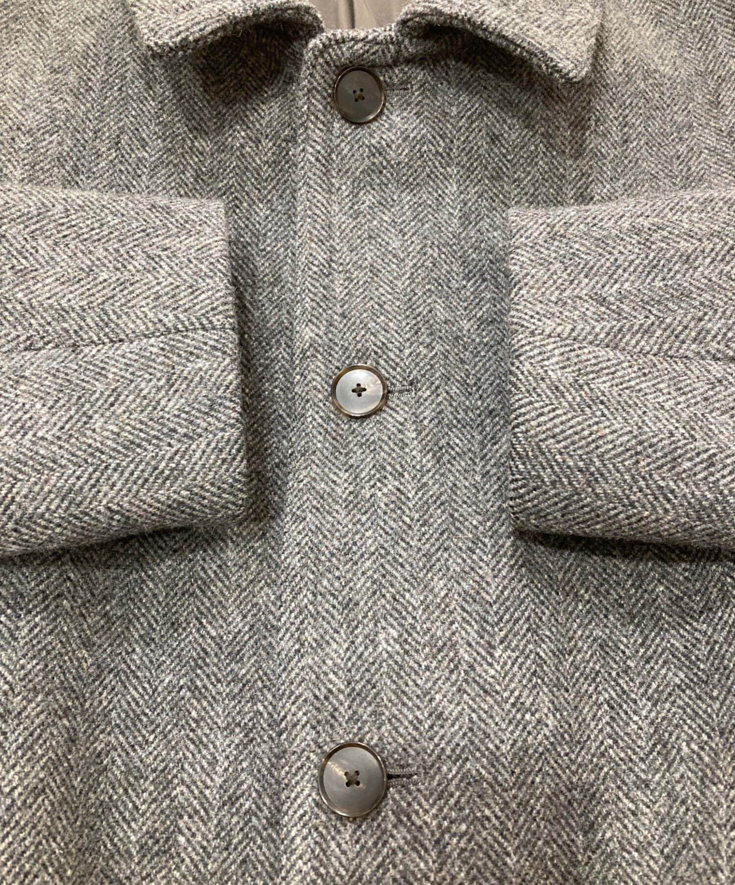オーラリー 25AW SHETLAND WOOLダブルコート　4 AURALEE (オーラリー) 