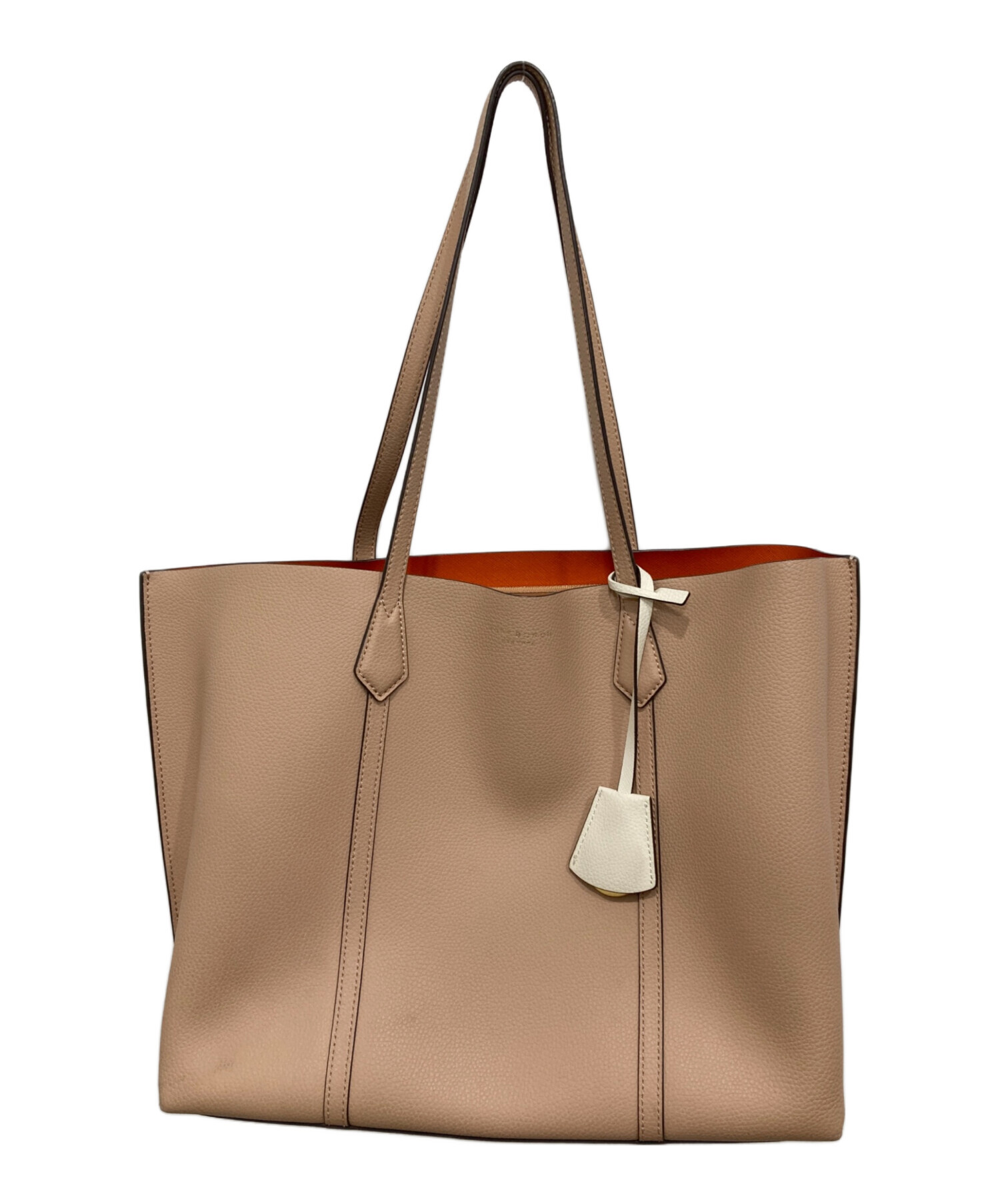 Tory Burch トートバッグ 大容量 ベージュ/ブラウン トリーバーチ 
