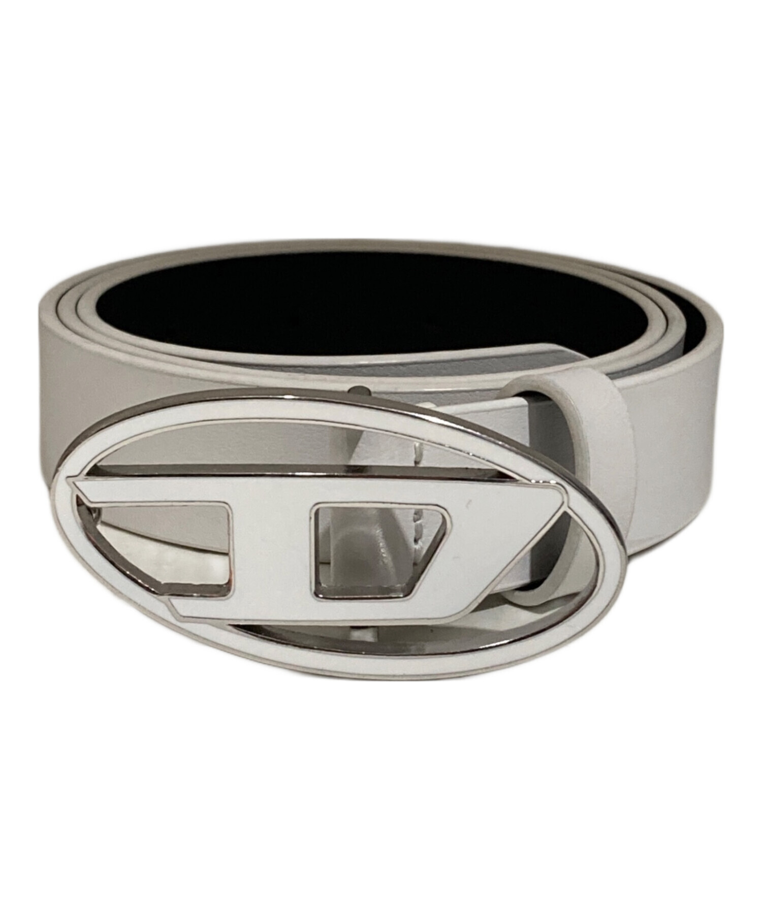 ディーゼル　DIESEL チェーンベルト　Dロゴ　シルバー 中古・古着通販】DIESEL (ディーゼル) Dロゴベルト｜ブランド・古着