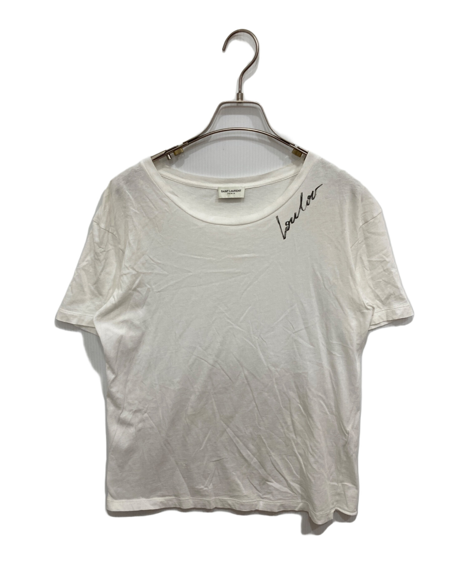中古・古着通販】Saint Laurent Paris (サンローランパリ) プリントT 