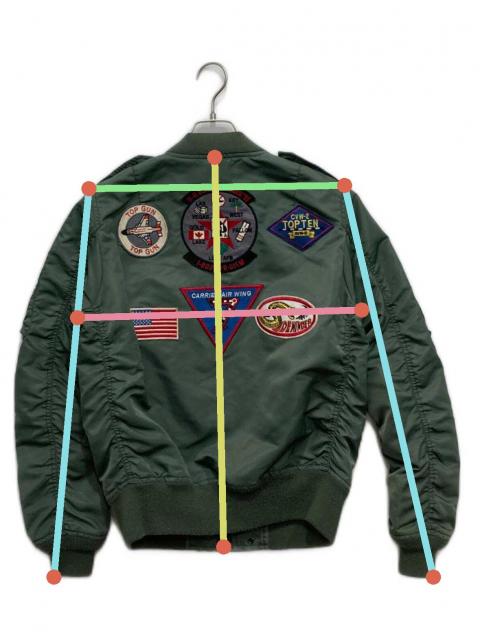 中古・古着通販】AVIREX (アヴィレックス) L-2Bワッペンフライト