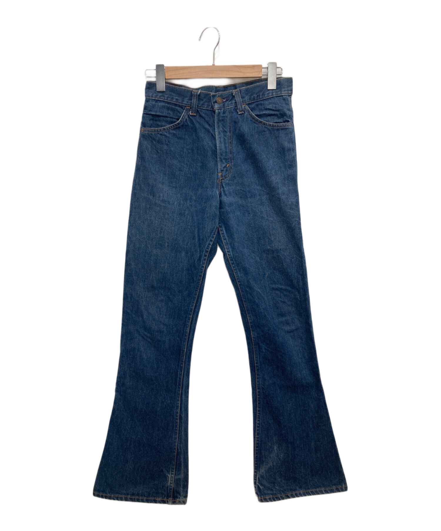 フラッシャー付き！新品・未使用！リーバイス646ベルボトムスタプレパンツオレンジ 中古・古着通販】LEVI'S (リーバイス) 646 70'Sベルボトムデニムパンツ