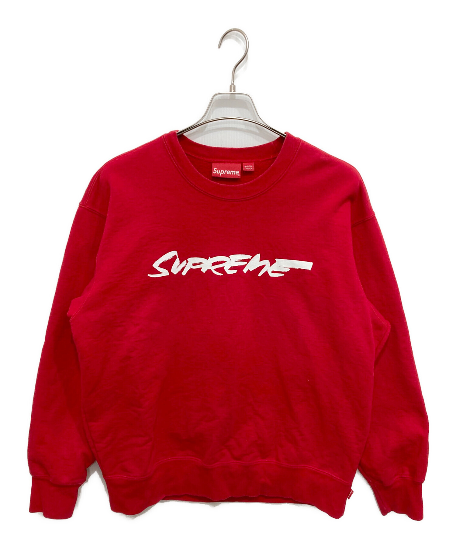 中古・古着通販】SUPREME (シュプリーム) Futura logo crewneck レッド 中古・古着通販】SUPREME (シュプリーム) Futura logo crewneck レッド