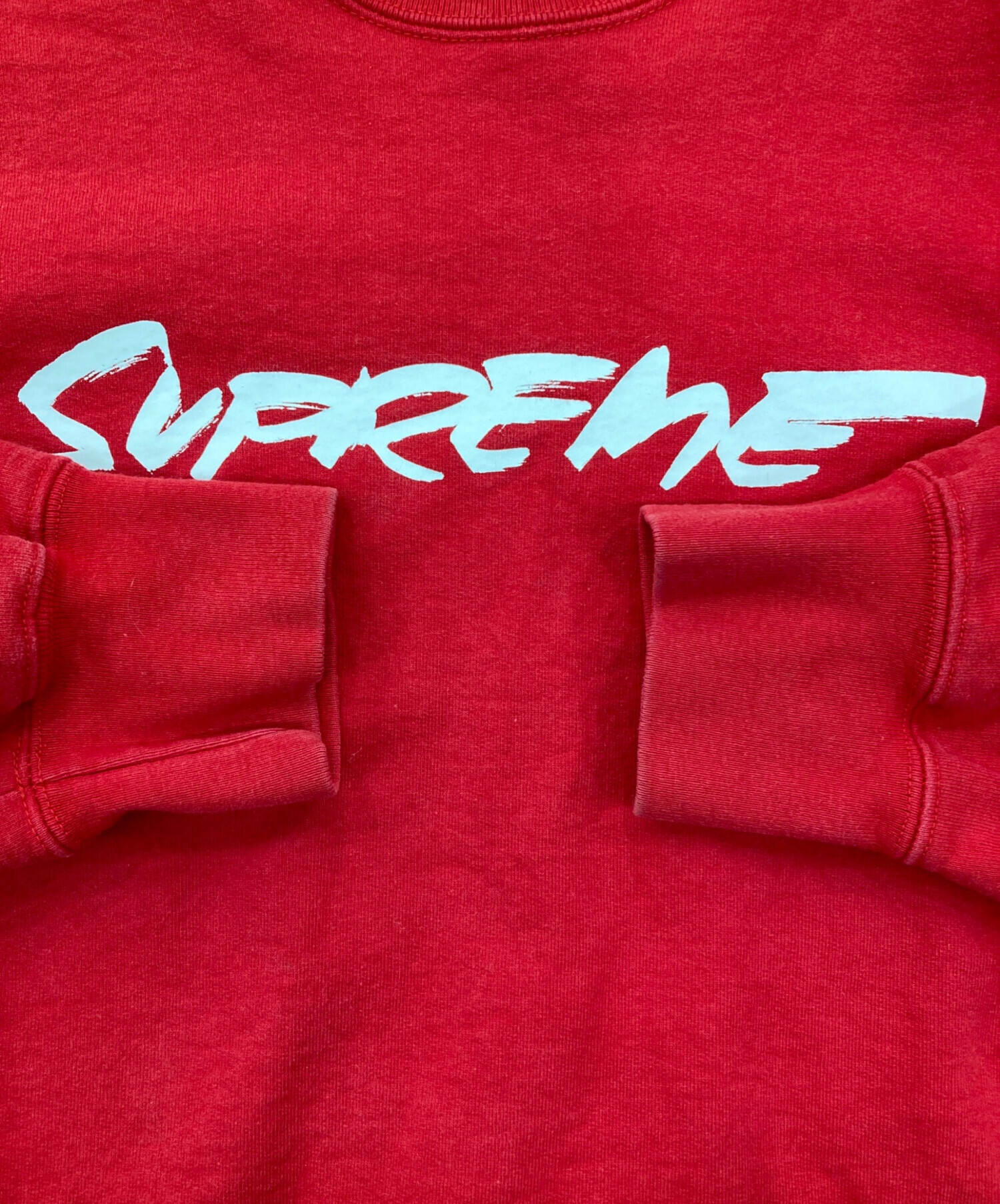 中古・古着通販】SUPREME (シュプリーム) Futura logo crewneck レッド