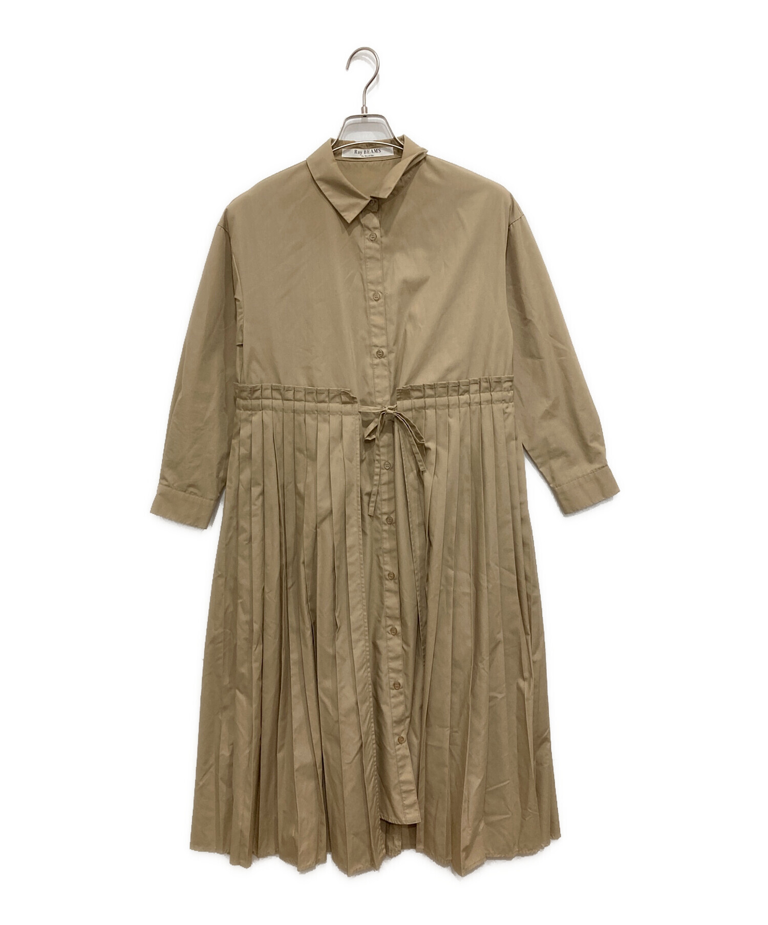 中古・古着通販】RAY BEAMS (レイ ビームス) プリーツシャツワンピース 