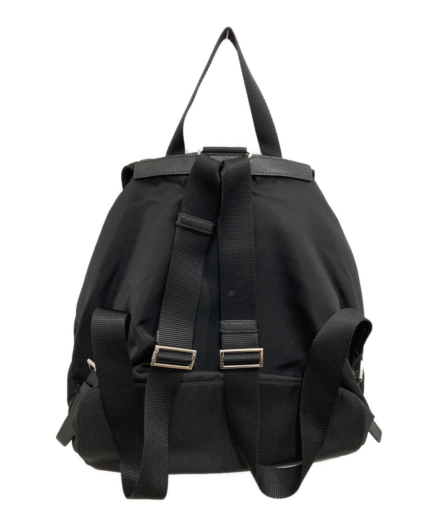 中古・古着通販】PRADA (プラダ) VELA/ナイロンリュック ブラック