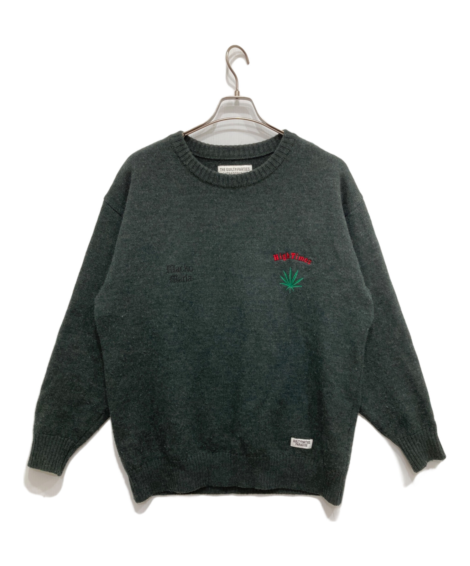 wacko maria ワコマリア ニット high times ハイタイムズ 中古・古着通販】WACKO MARIA (ワコマリア) HIGH TIMES (ハイ タイムズ