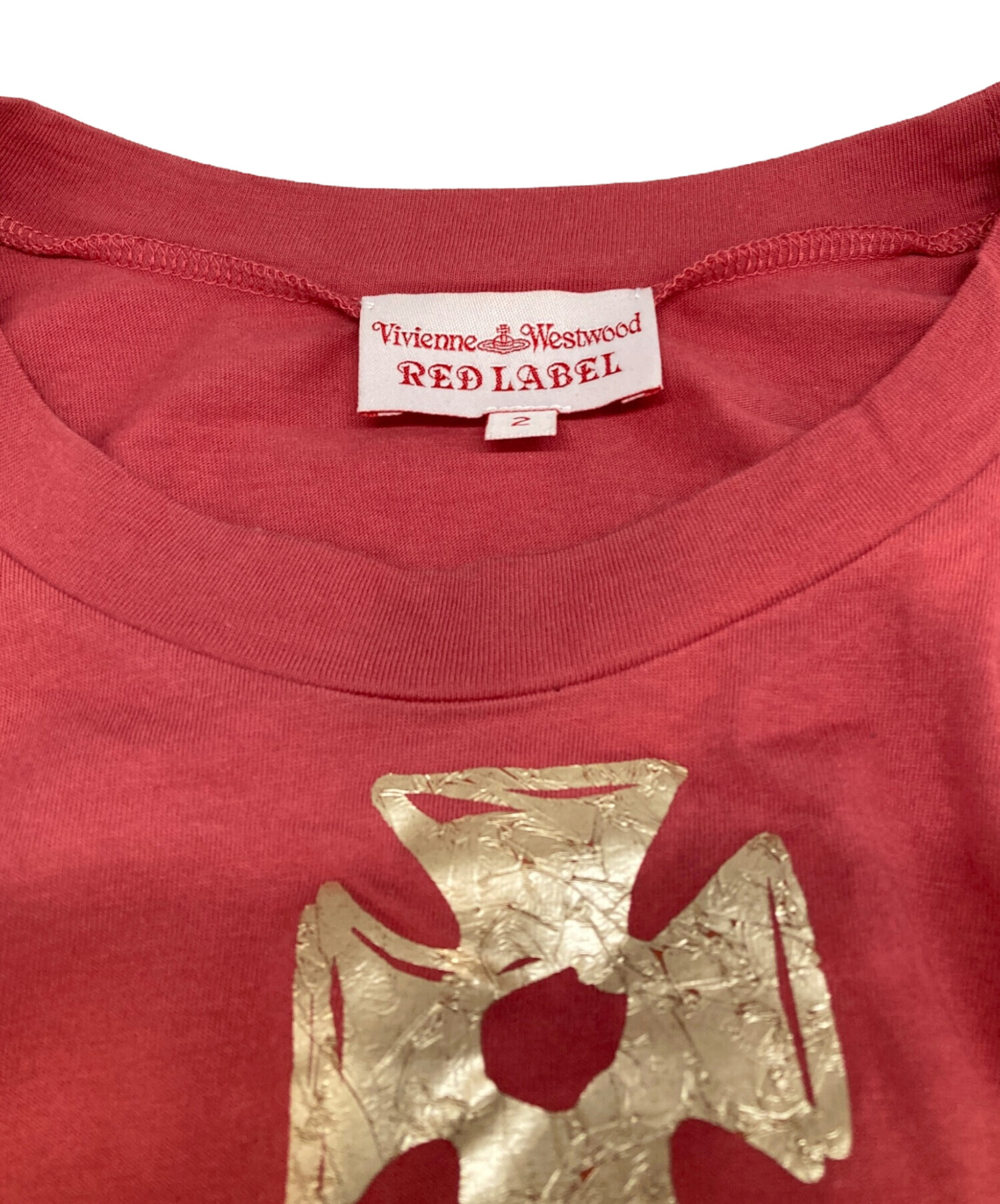 vivienne westwood サティア　Tシャツ　シアー　レア　赤タグ 00s Vivienne westwood Red label Satya Picture Frame orb logo