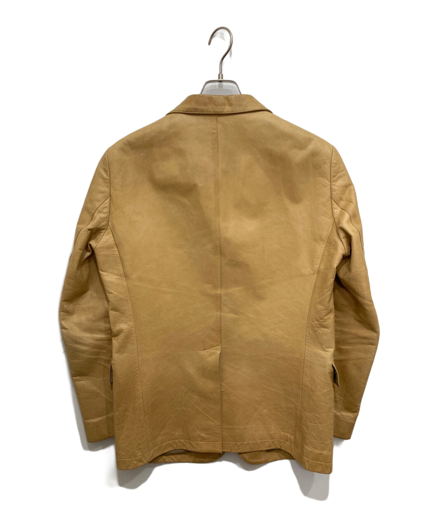 中古・古着通販】PAUL SMITH (ポールスミス) ラムレザー3Bテーラード
