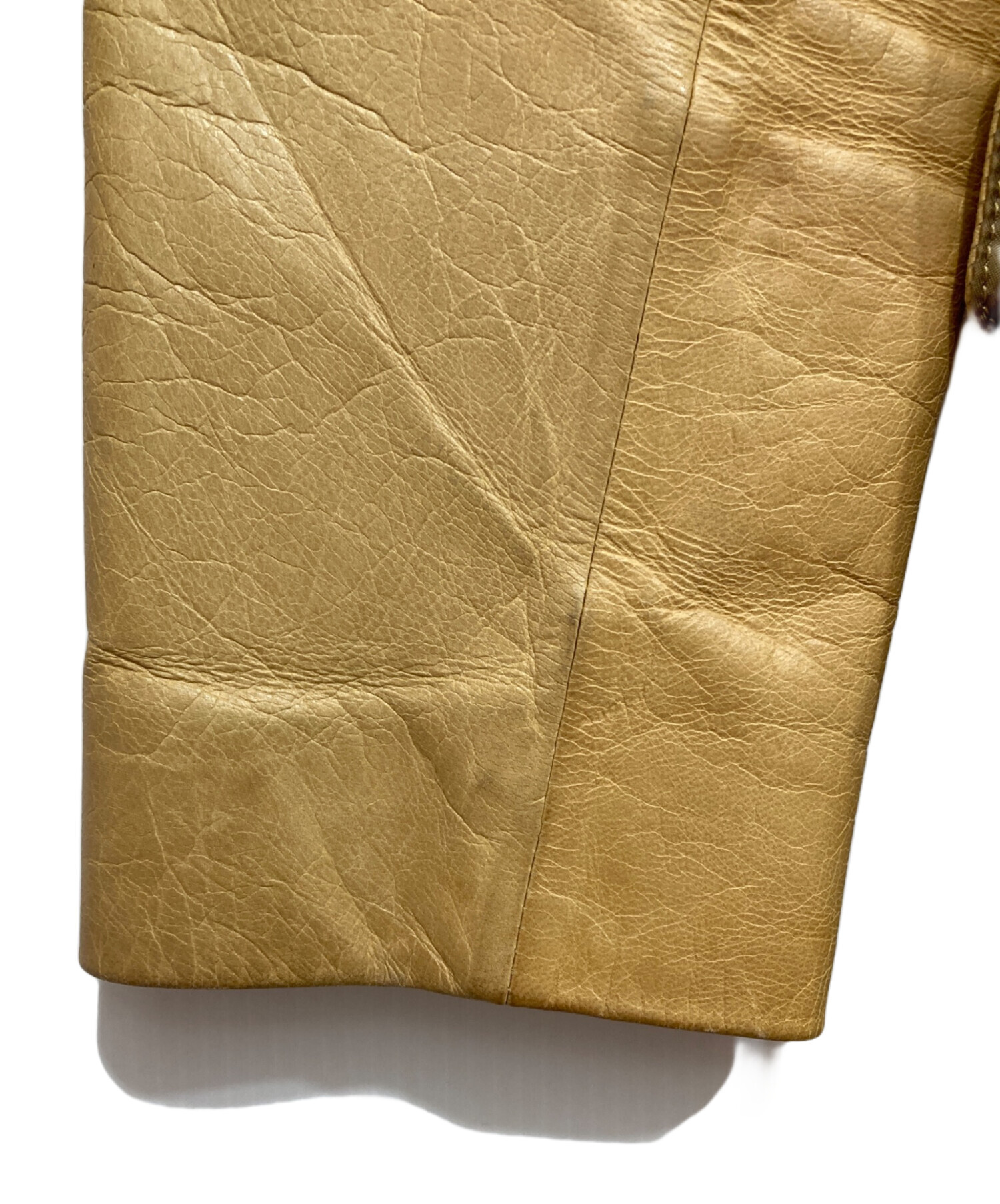 中古・古着通販】PAUL SMITH (ポールスミス) ラムレザー3Bテーラード