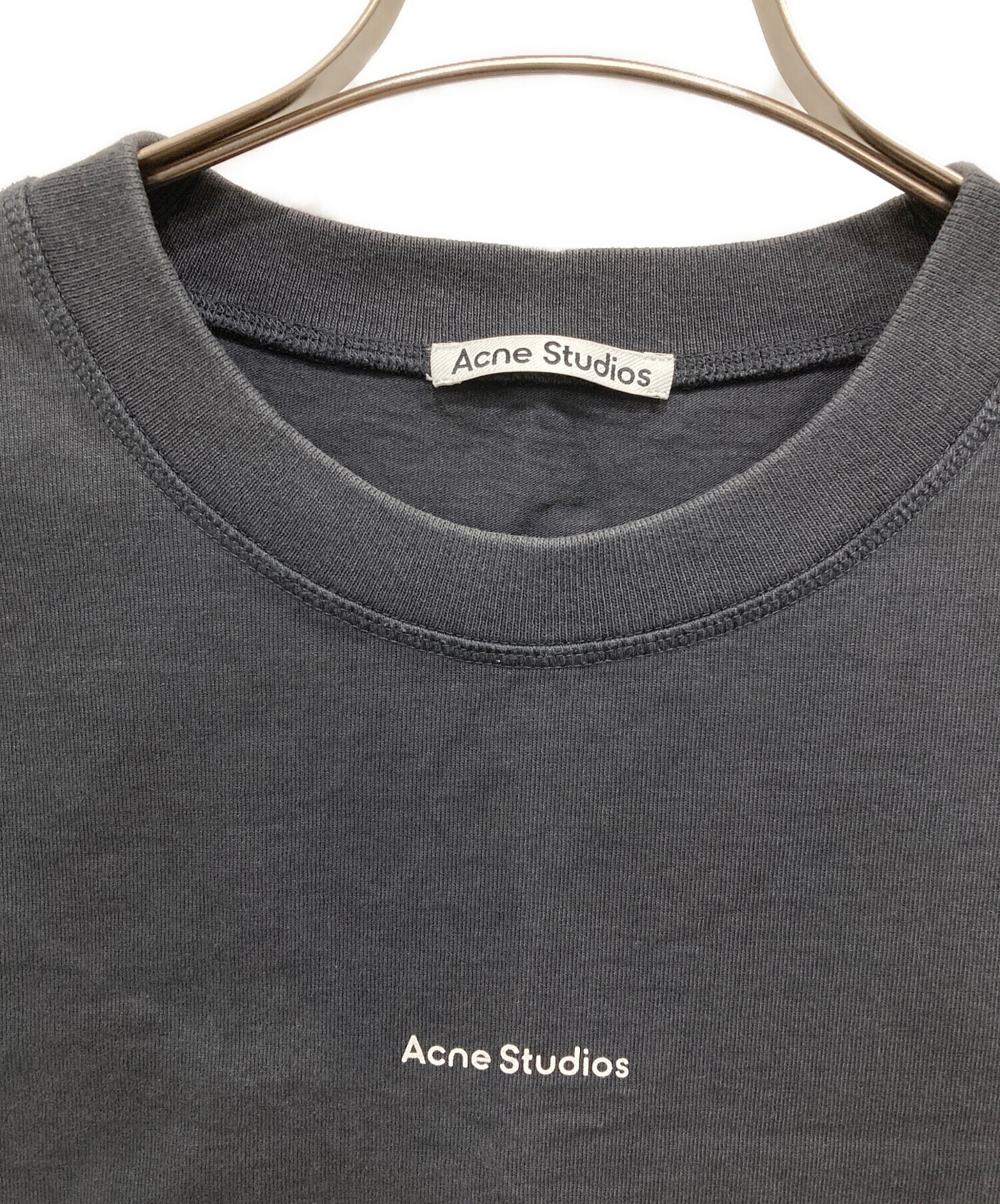 星月様　acne studios  アクネ　未使用　ネックロゴTシャツ Acne Studios（アクネ ストゥディオズ） アクネ ストゥディオズ Neck