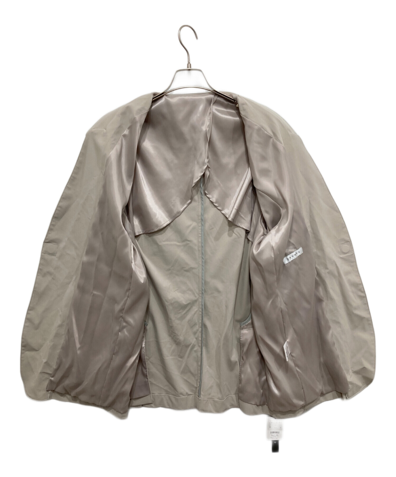 中古・古着通販】CRONOS (クロノス) セットアップ/COLLARLESS STRETCH