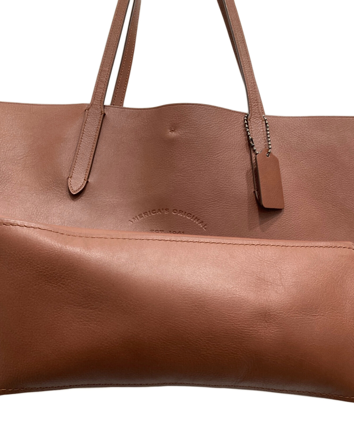 中古・古着通販】COACH (コーチ) トートバッグ ブラウン｜ブランド