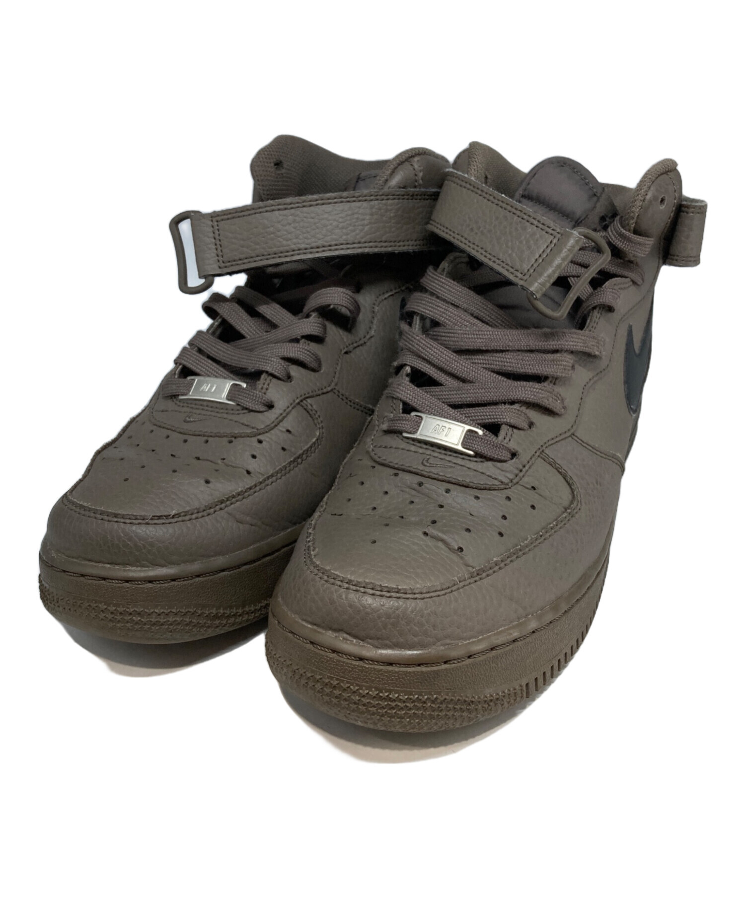 中古・古着通販】NIKE (ナイキ) Air Force 1 Mid ブラウン サイズ:28cm 