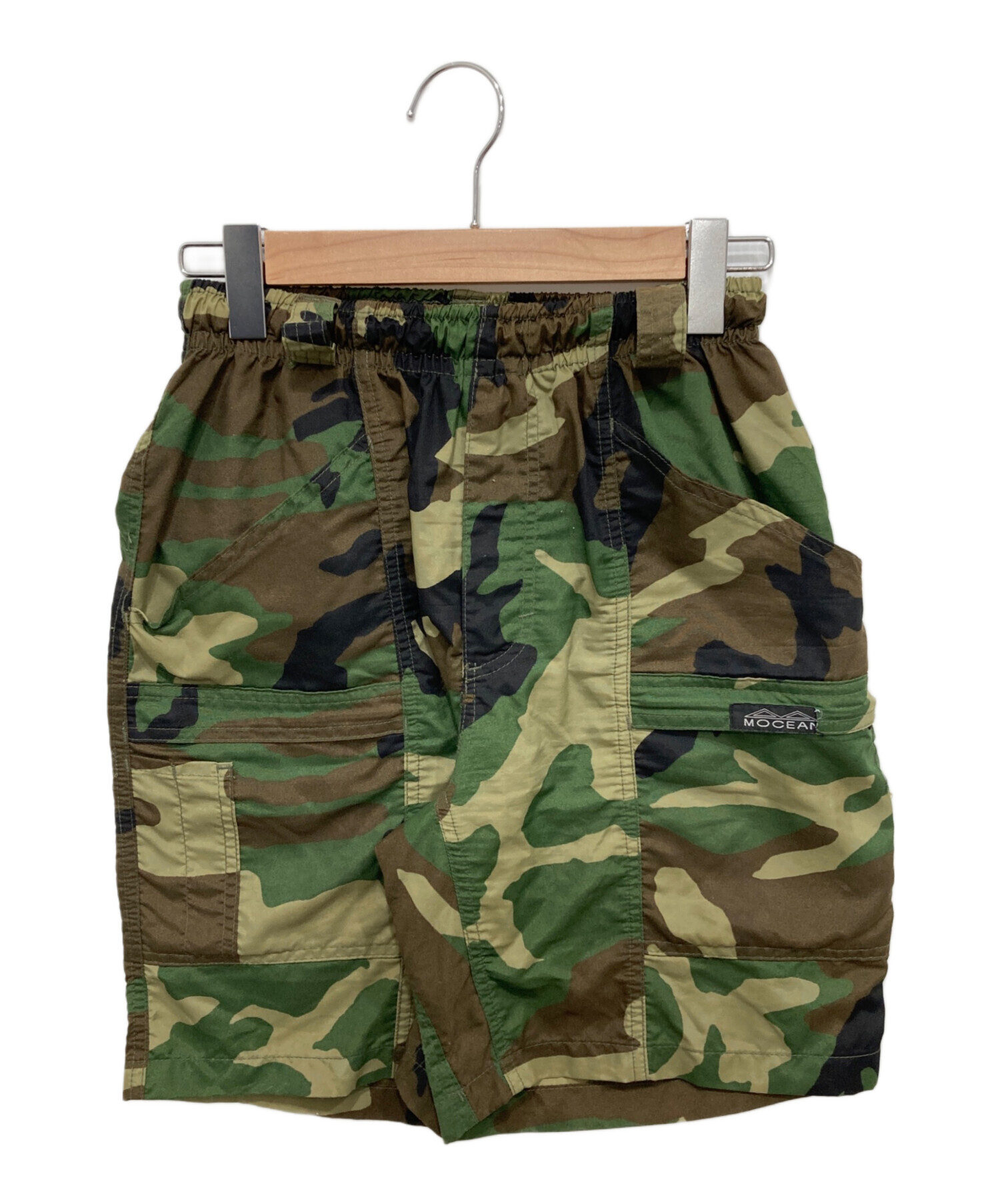 中古・古着通販】MOCEAN (モーシャン) 迷彩柄ショートパンツ グリーン