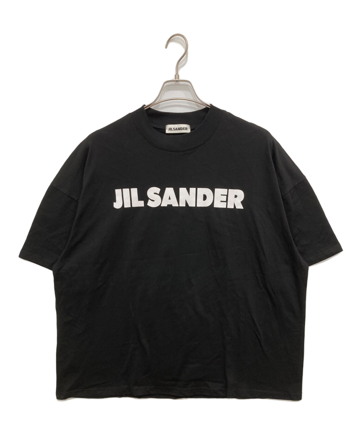 中古・古着通販】JIL SANDER (ジルサンダー) プリントTシャツ ブラック 