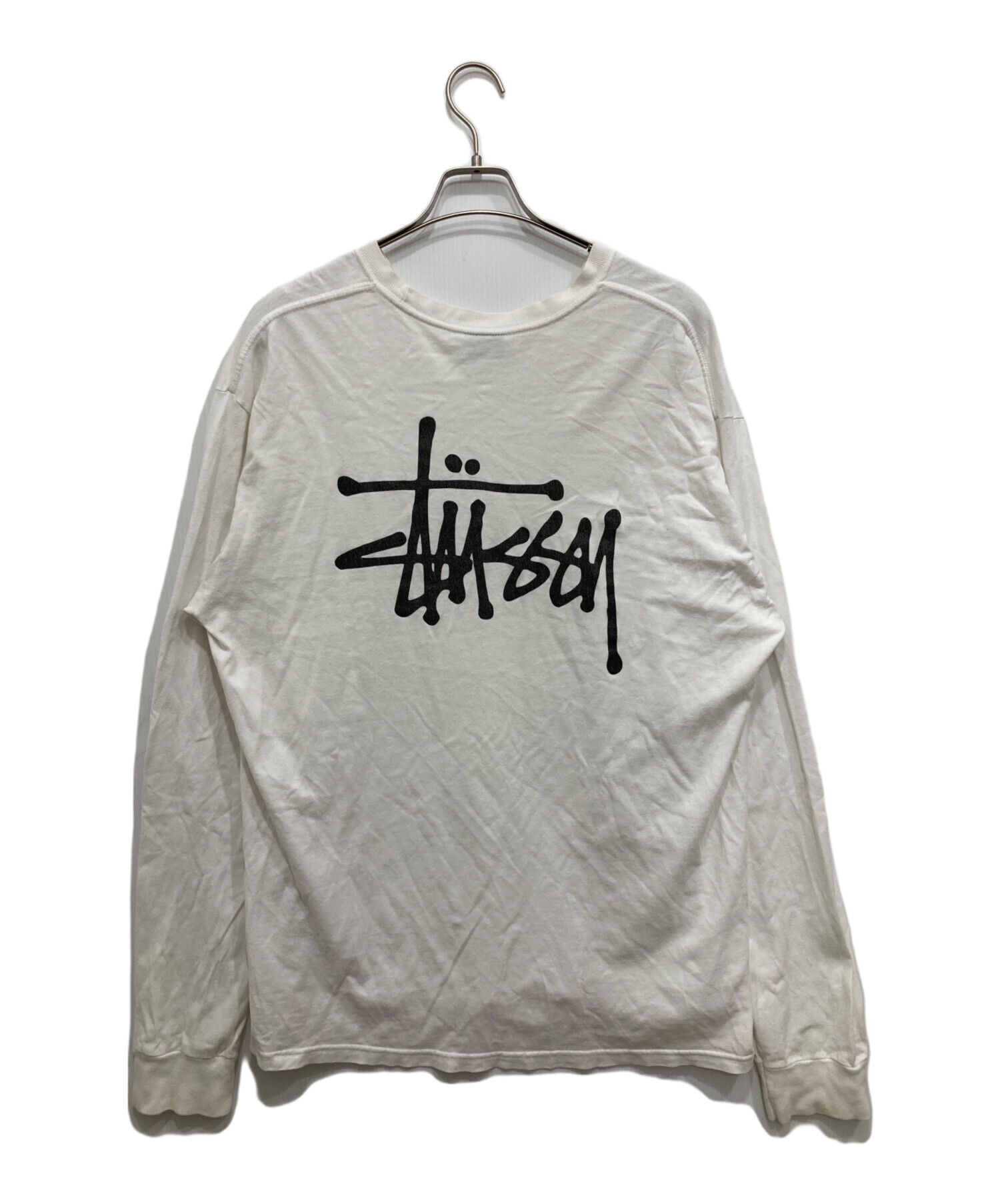 中古・古着通販】stussy (ステューシー) ロゴプリントカットソー