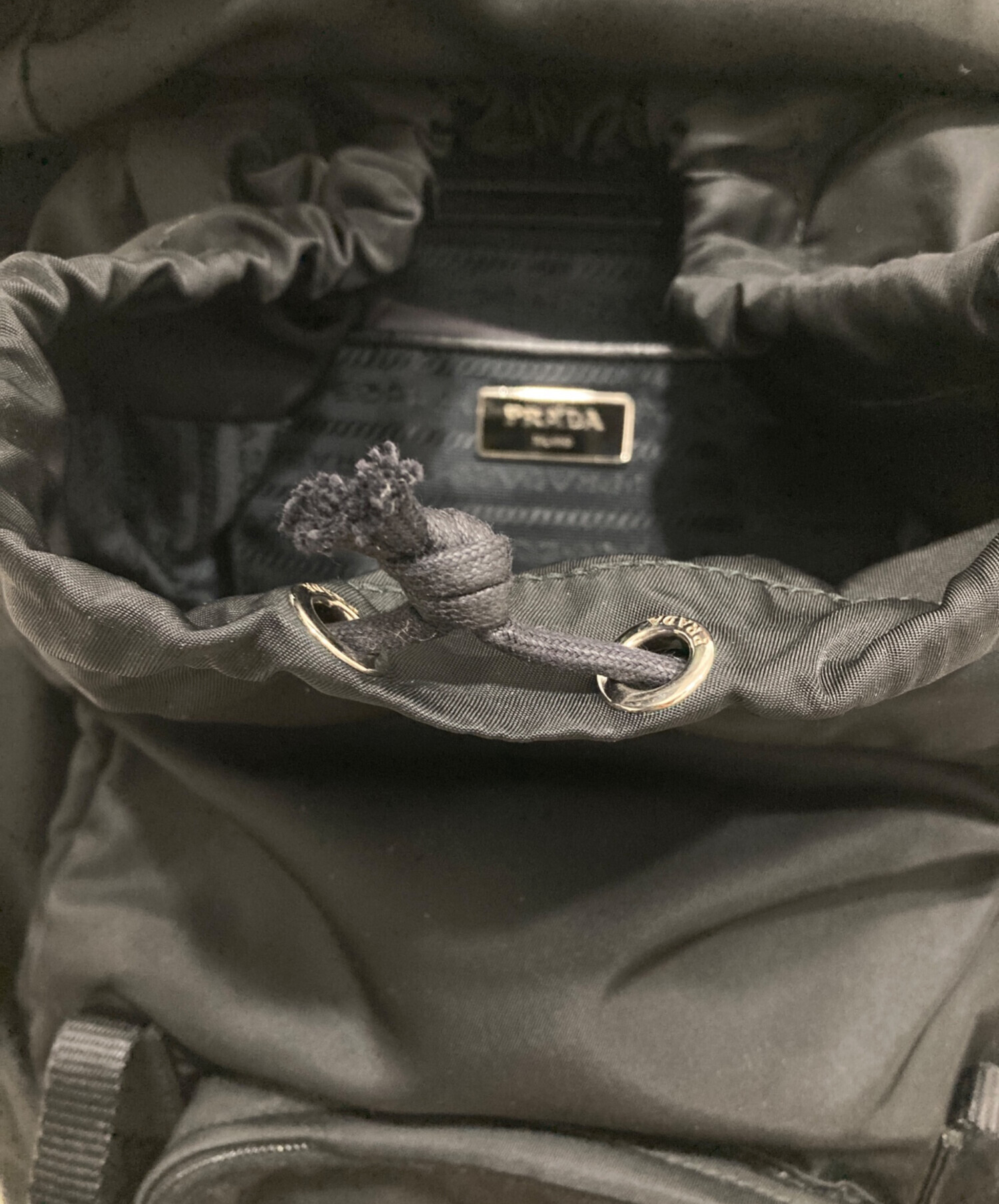中古・古着通販】PRADA (プラダ) バックパック ブラック｜ブランド
