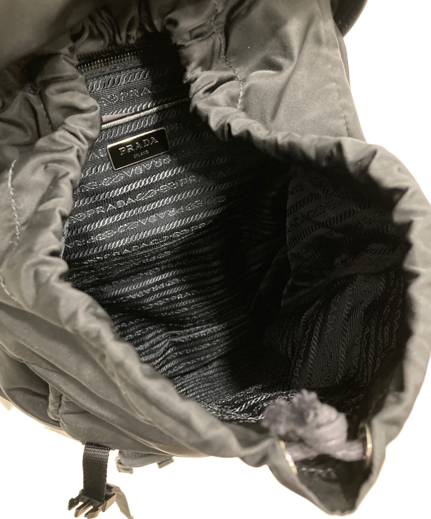 中古・古着通販】PRADA (プラダ) バックパック ブラック｜ブランド