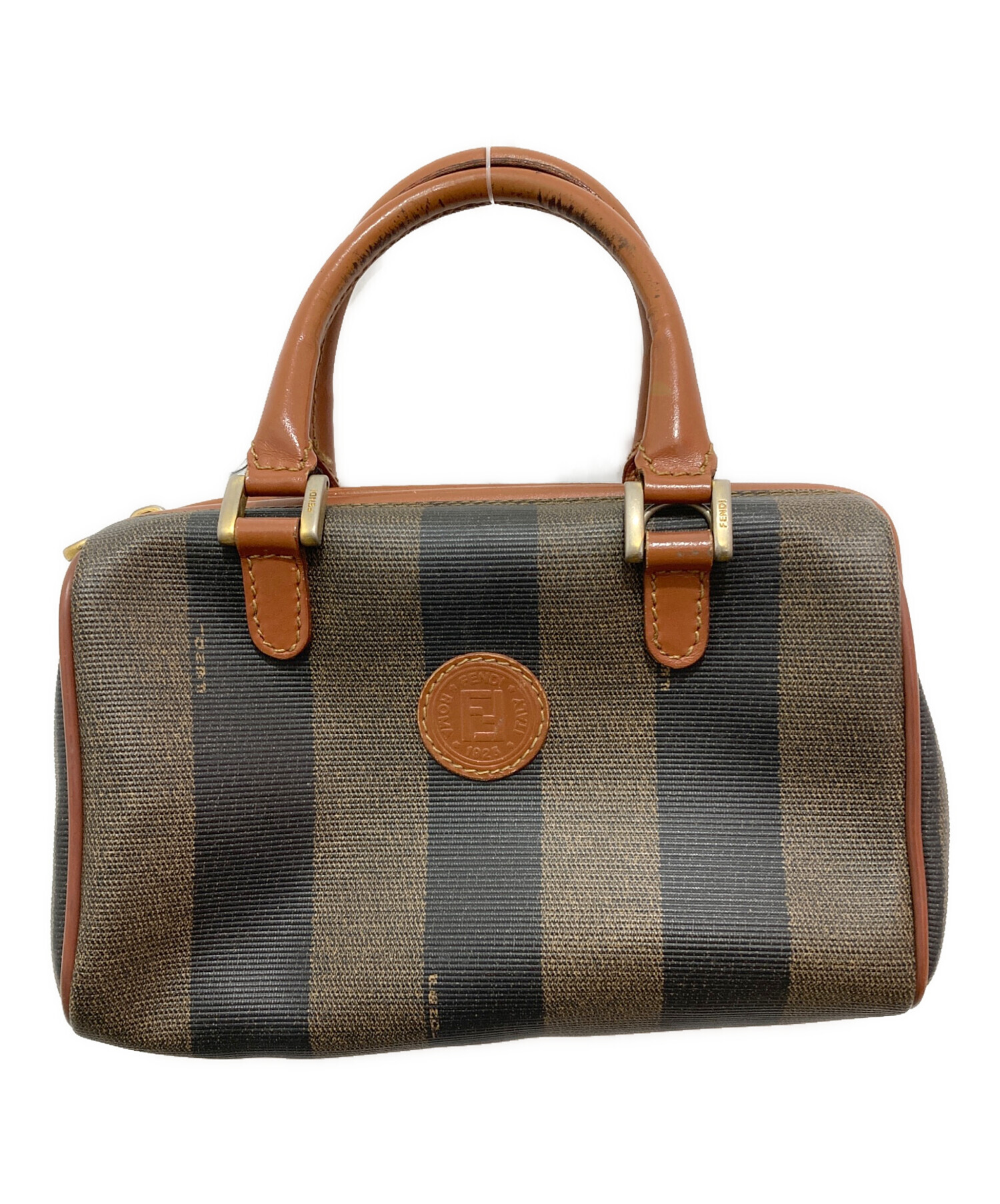 中古・古着通販】FENDI (フェンディ) ミニボストンバッグ ブラウン