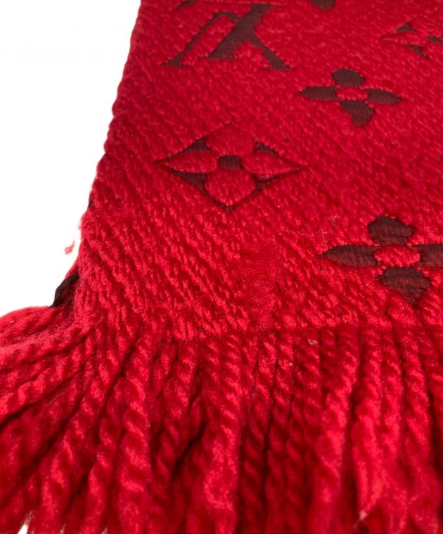 りえ★ルイヴィトン箱付きロゴマニアルビーレッド 中古・古着通販】LOUIS VUITTON (ルイ ヴィトン) エシャルプ ロゴ