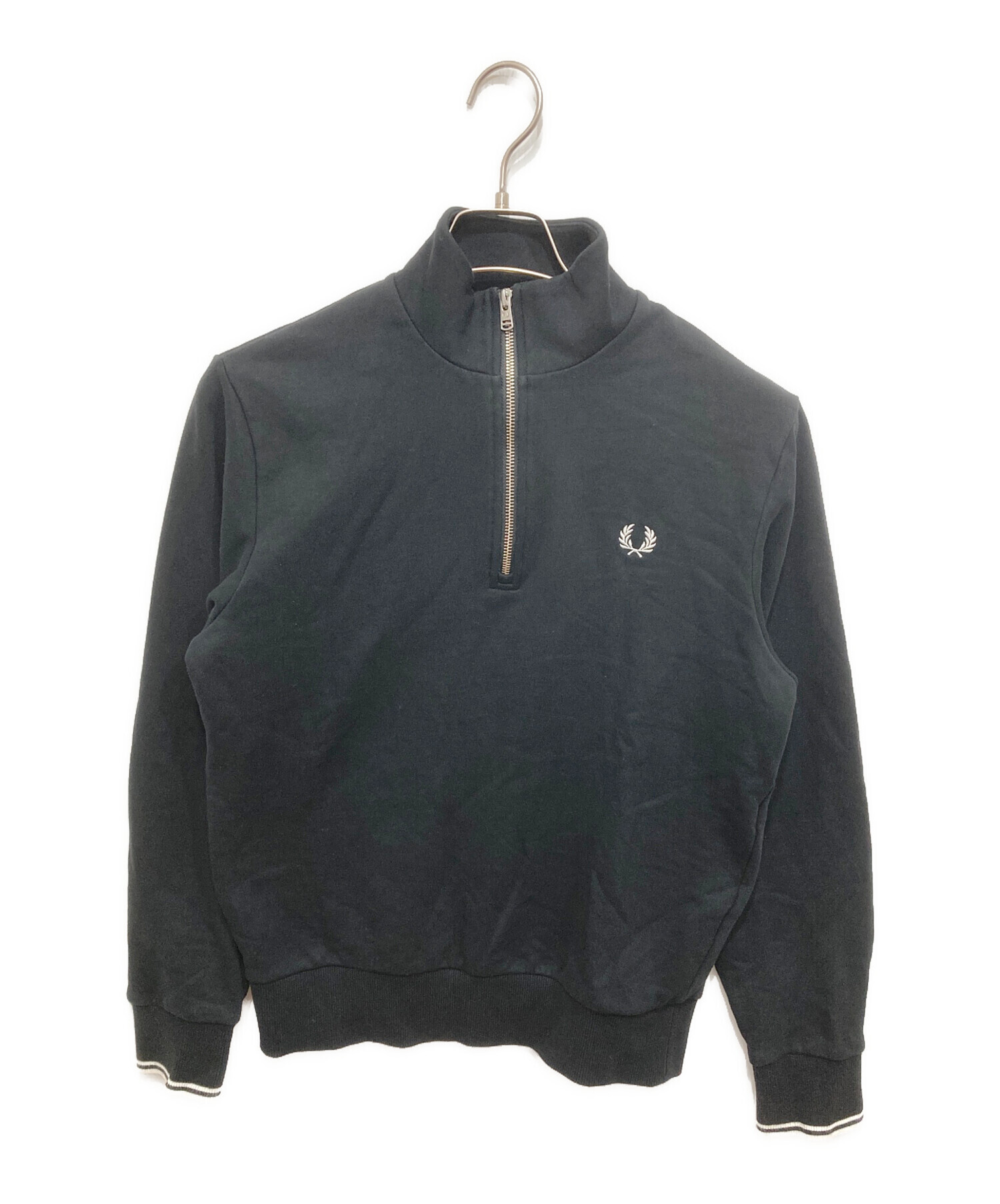 中古・古着通販】FRED PERRY (フレッドペリー) ハーフジップスウェット 
