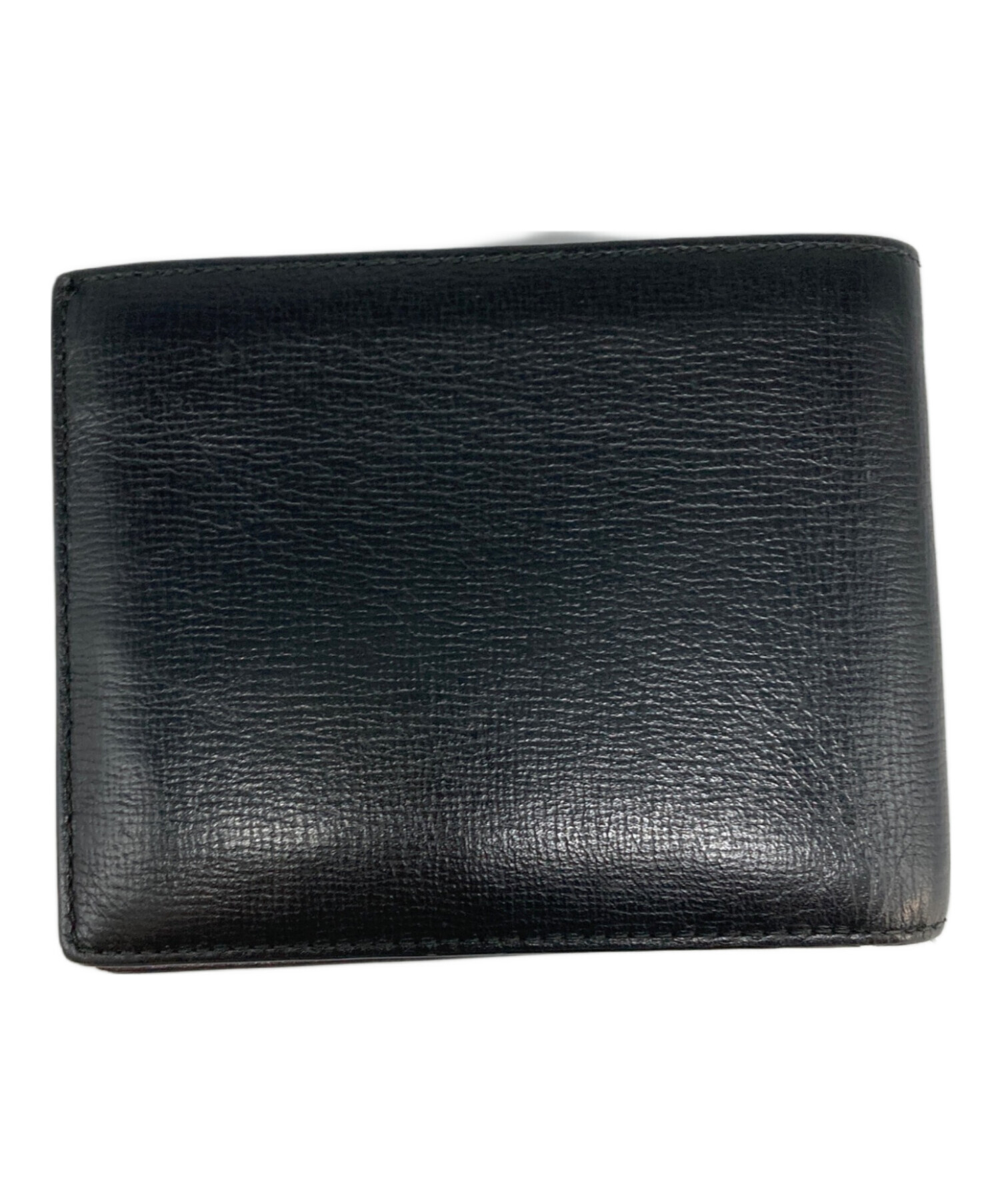財布 中古 中古・古着通販】dunhill (ダンヒル) 2つ折り財布 ブラック｜ブランド