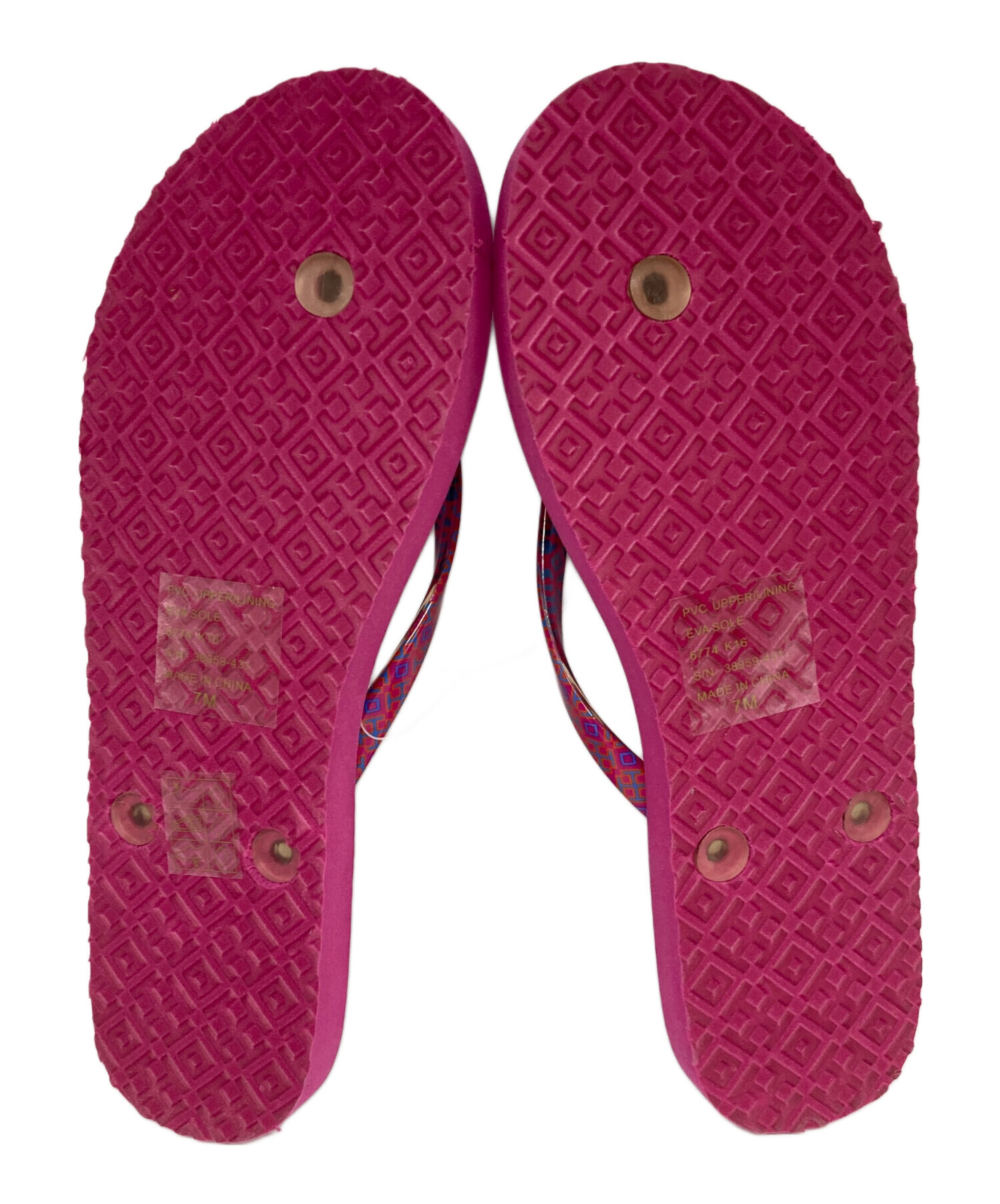 TORY BURCH トリーバーチ ストール  ピンク 【古着】【中古】【送料無料】 中古・古着通販】TORY BURCH (トリーバーチ) ハンドバッグ ピンク