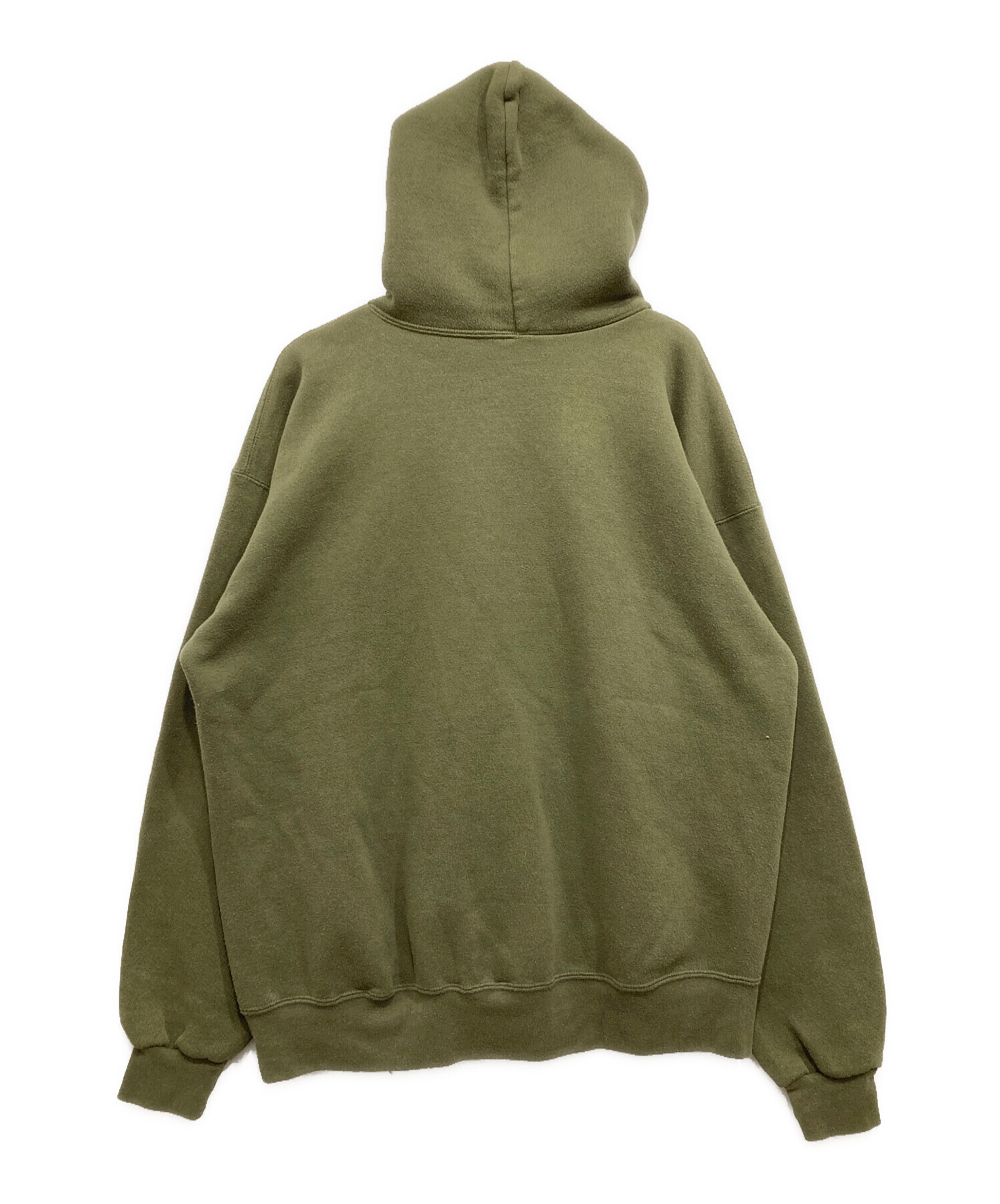 中古・古着通販】SOFFE (ソフィー) ジップパーカー カーキ サイズ:XL