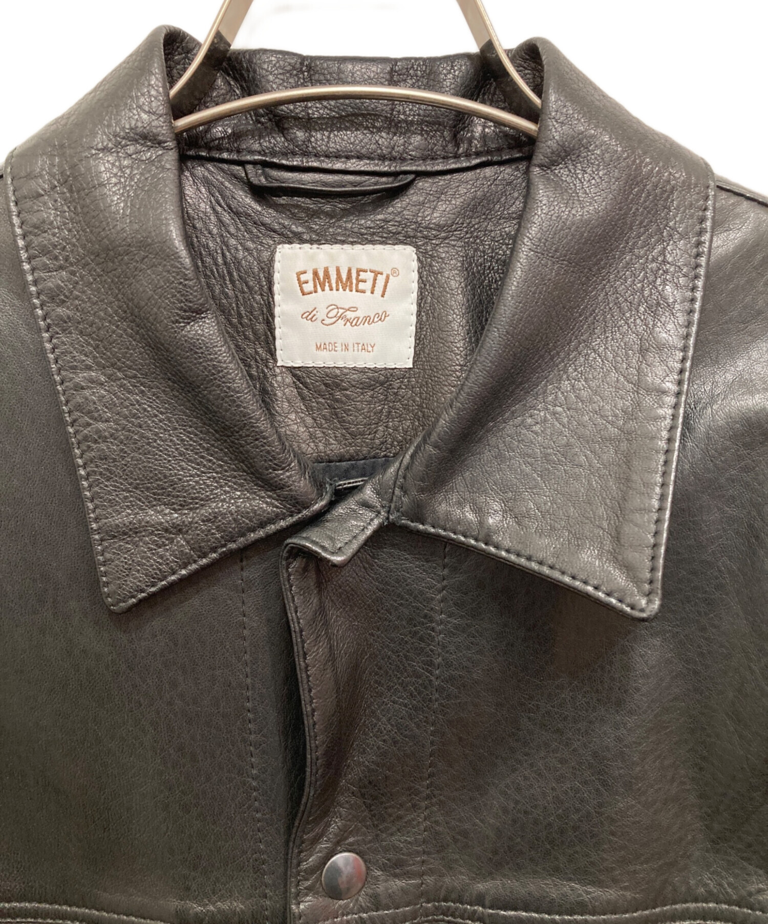 中古・古着通販】EMMETI (エンメティ) 3rd TYPE/JACK ラムレザー