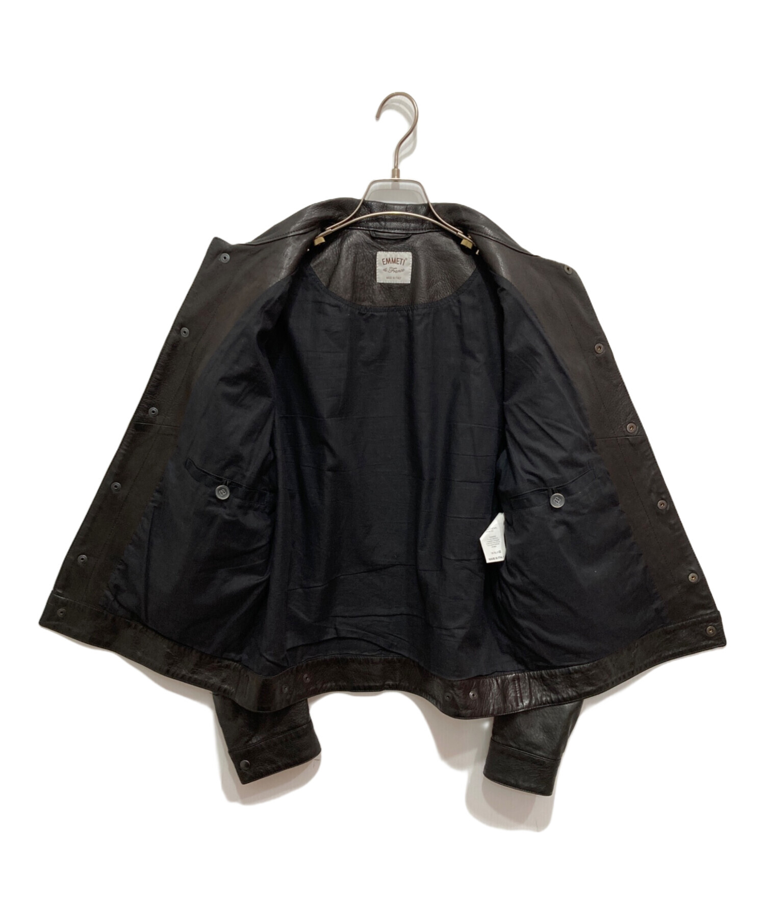 中古・古着通販】EMMETI (エンメティ) 3rd TYPE/JACK ラムレザー