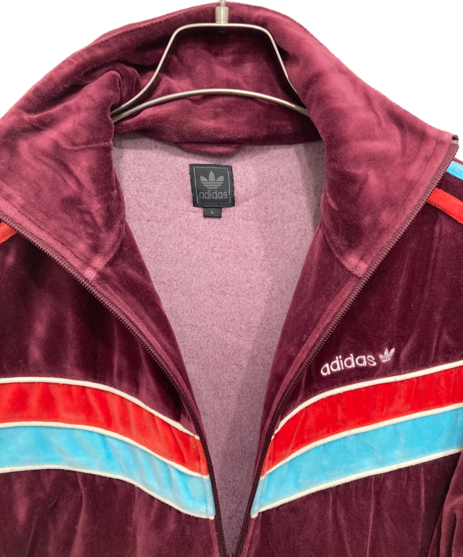 中古・古着通販】adidas (アディダス) ベロアトラックジャケット