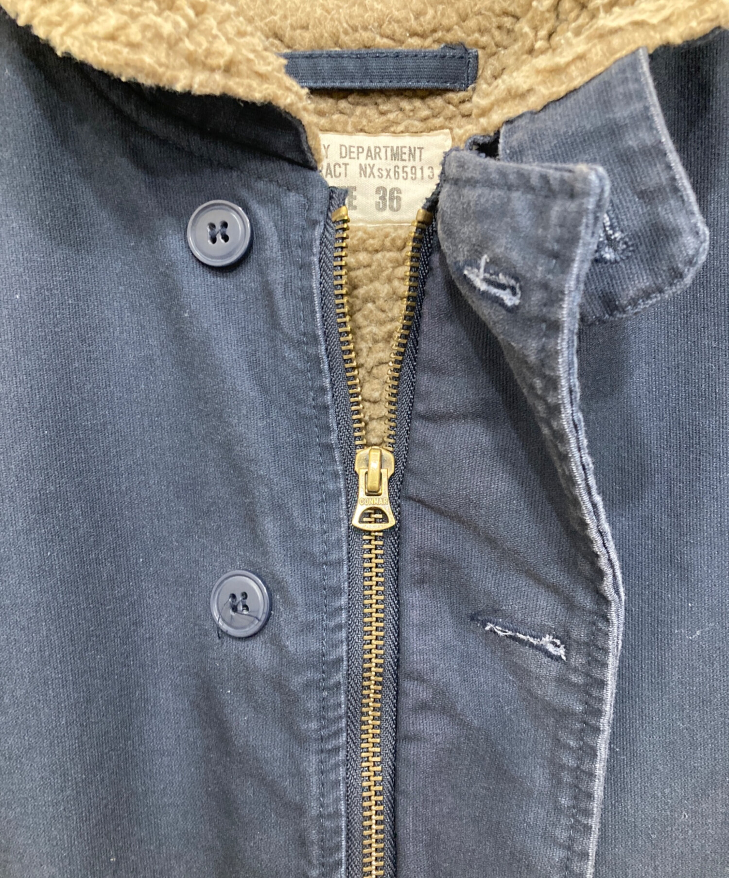 中古・古着通販】waiper (ワイパー) U.S.NAVY N-1 デッキジャケット