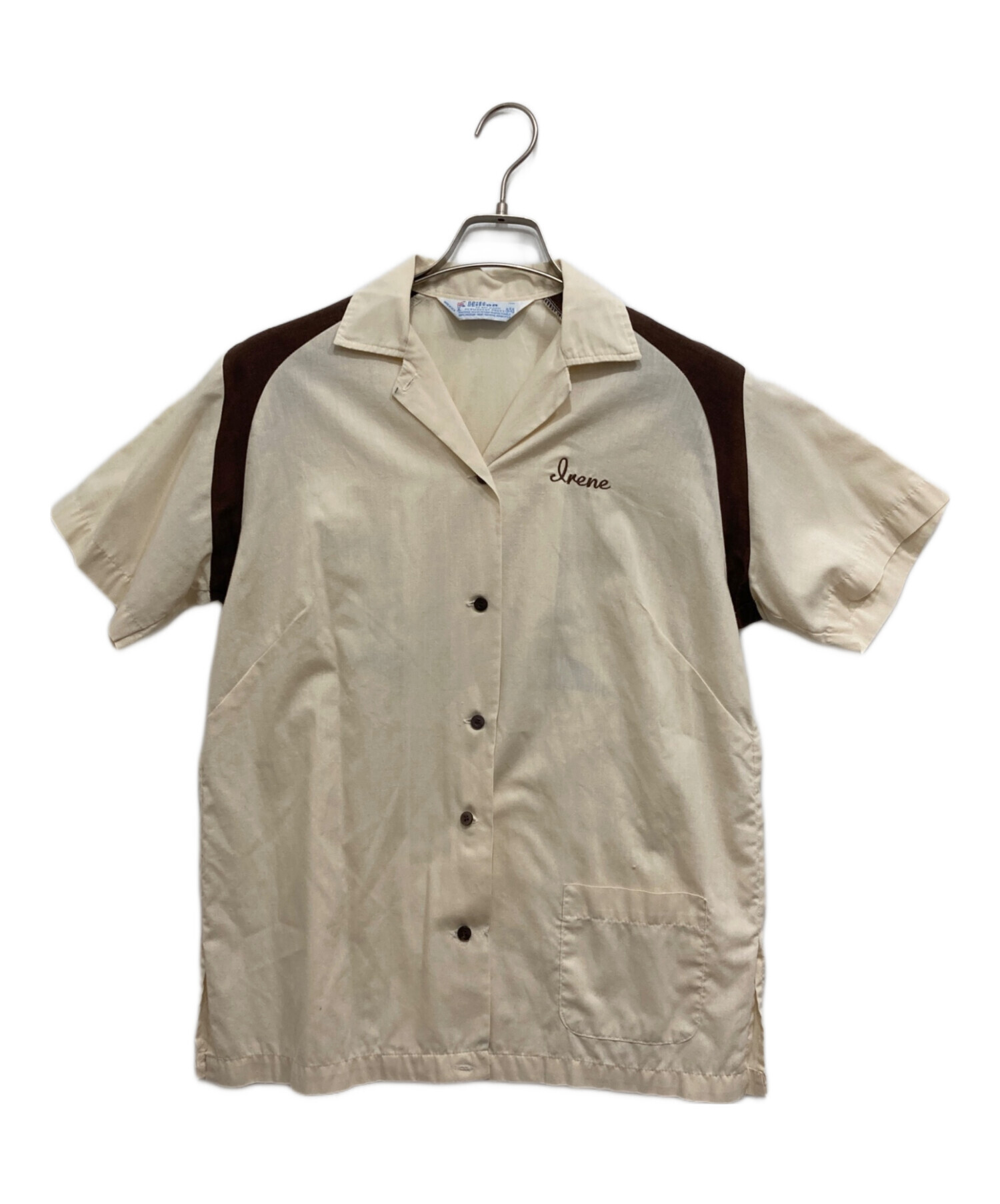 中古・古着通販】Hilton (ヒルトン) 70'sボーリングシャツ イエロー