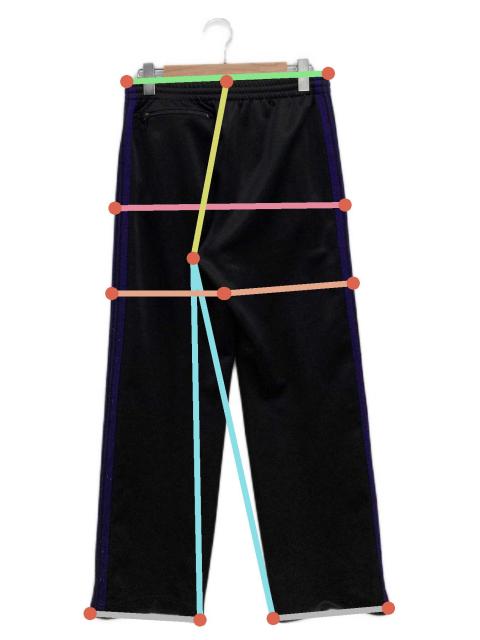 中古・古着通販】Needles (ニードルズ) トラックパンツ ブラック