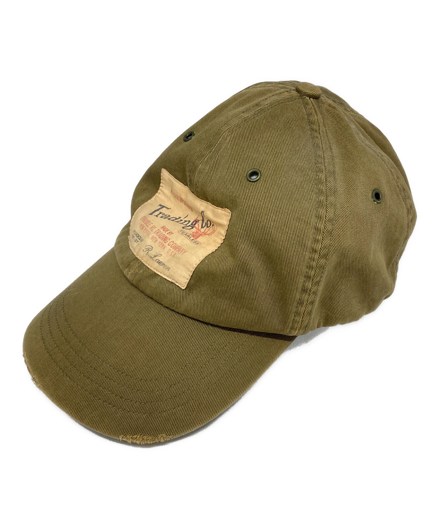 中古・古着通販】RRL (ダブルアールエル) キャップ グリーン｜ブランド