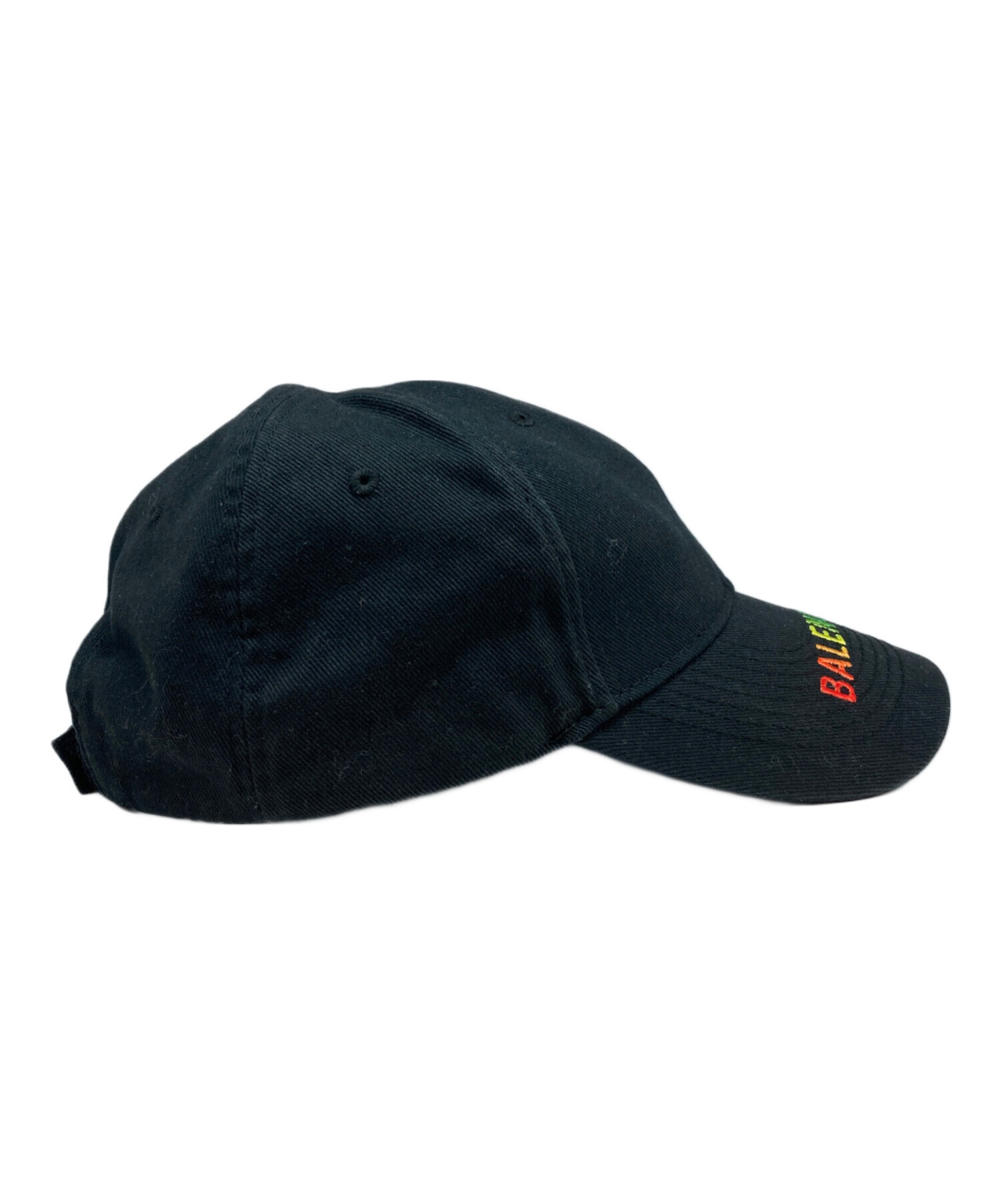 中古・古着通販】BALENCIAGA (バレンシアガ) レインボーロゴキャップ