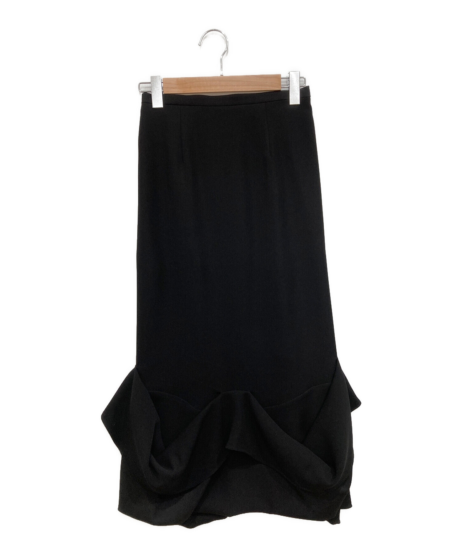 中古・古着通販】ENFOLD (エンフォルド) TACK DRAPE-HEME SKIRT