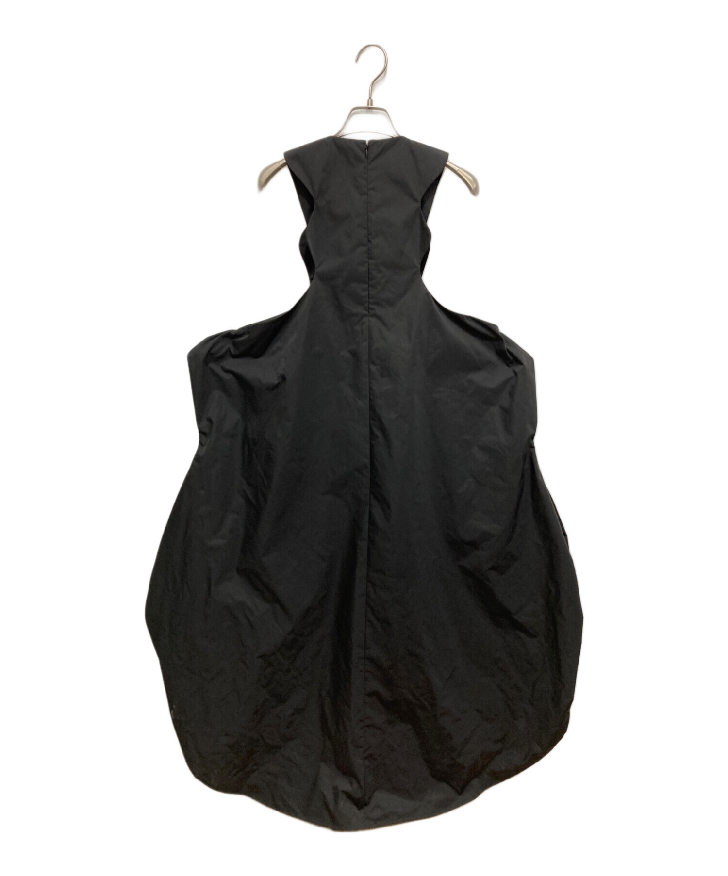 中古・古着通販】ENFOLD (エンフォルド) STOOL JUMPER-SKIRT ブラック 