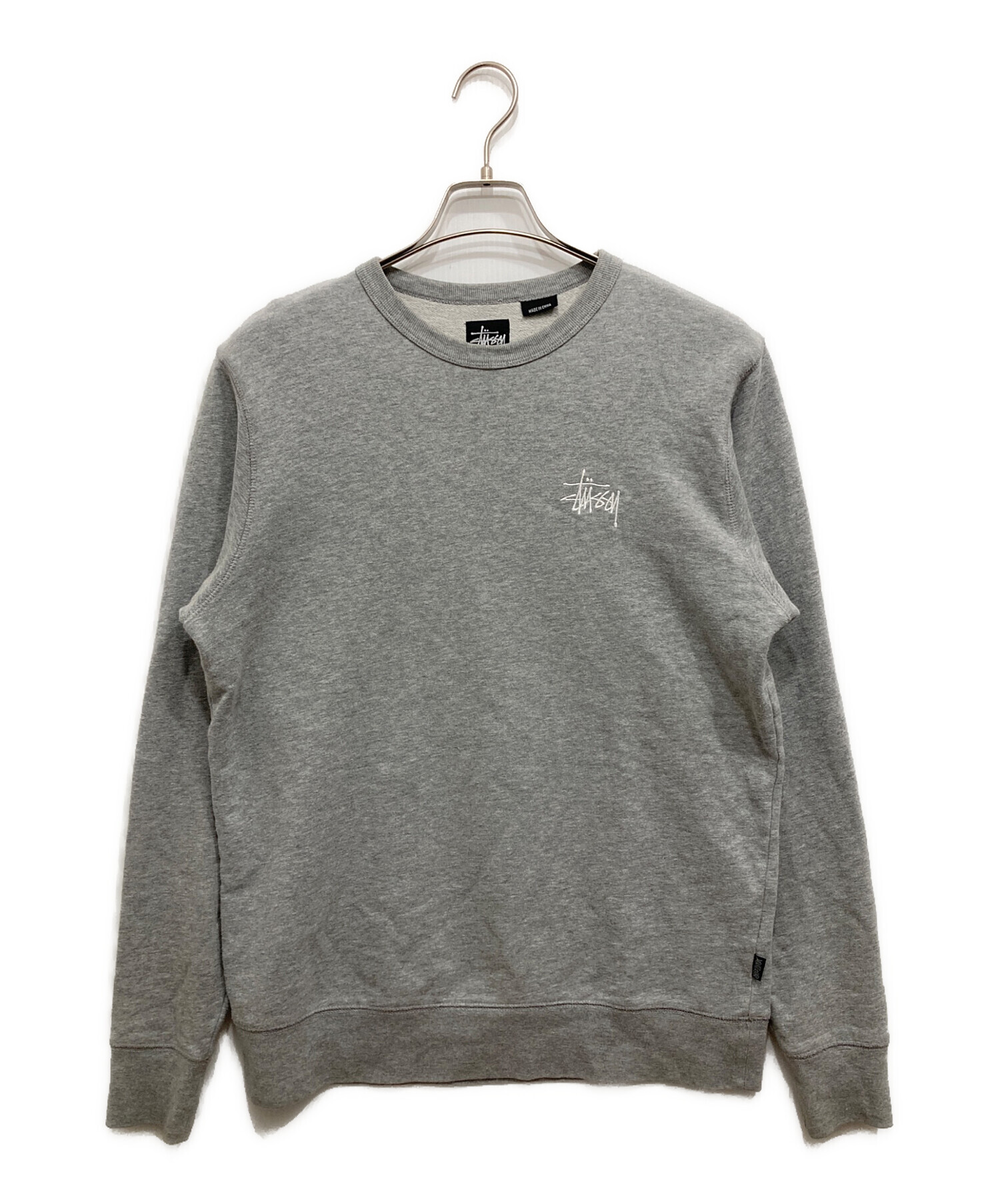 中古・古着通販】stussy (ステューシー) 胸ロゴクルーネックスウェット
