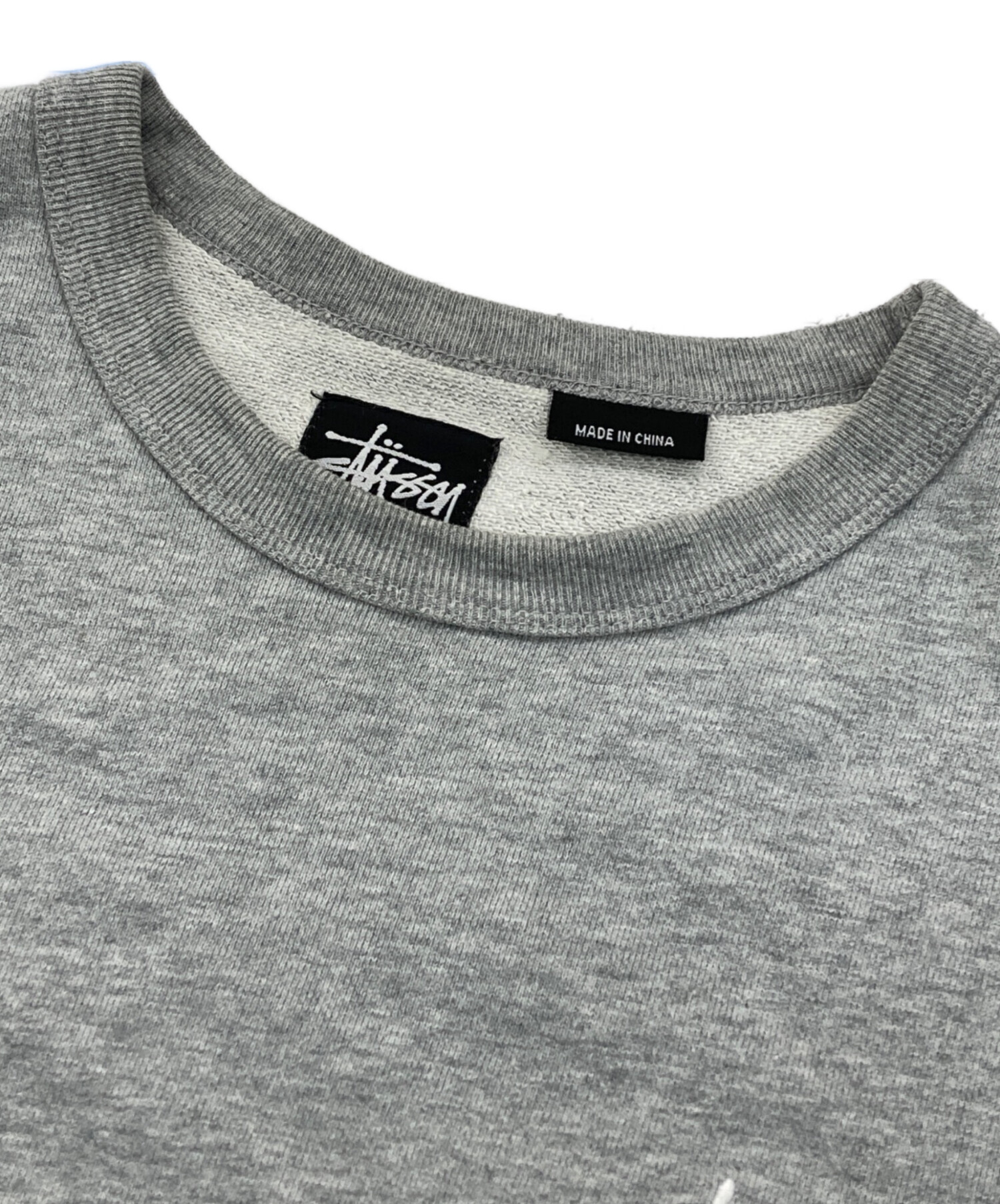 中古・古着通販】stussy (ステューシー) 胸ロゴクルーネックスウェット
