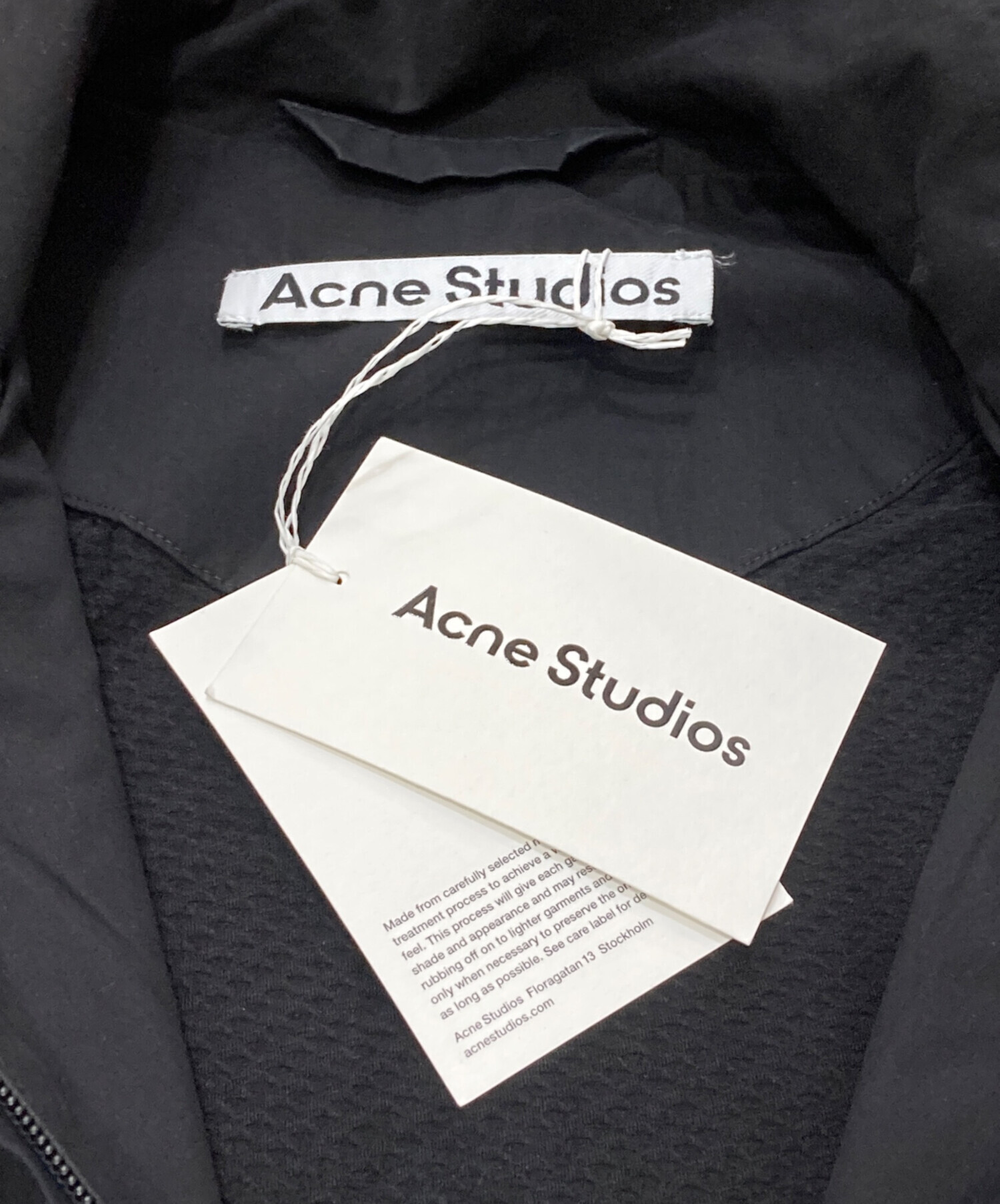 中古・古着通販】ACNE STUDIOS (アクネ ストゥディオズ) Logo Zipper