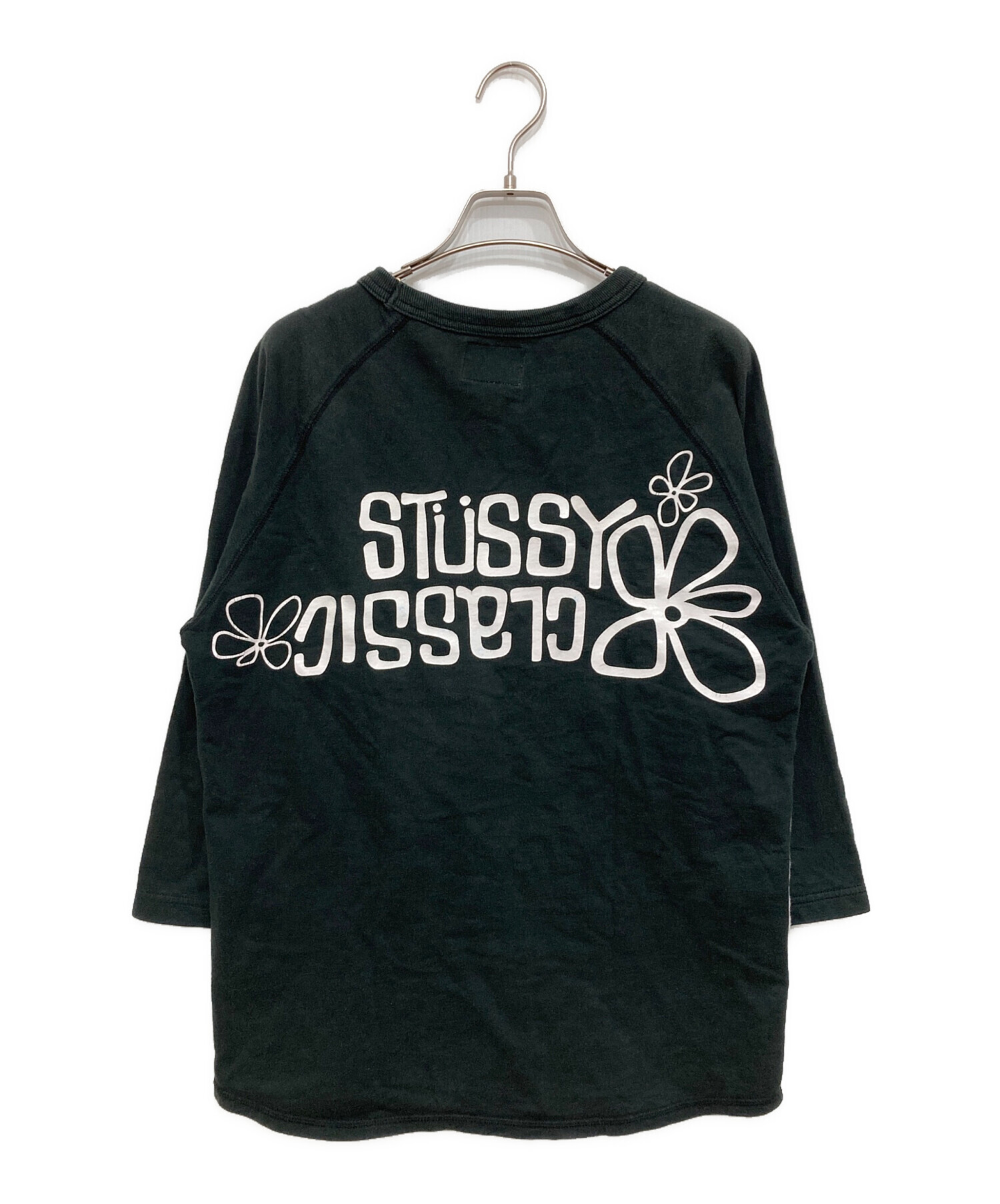 中古・古着通販】stussy (ステューシー) ラグランカットソー ホワイト