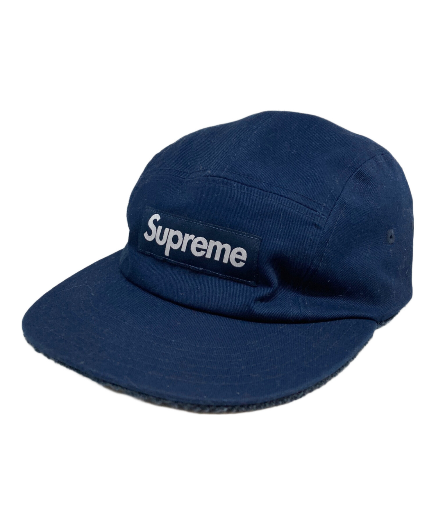 中古・古着通販】Supreme (シュプリーム) キャップ ネイビー｜ブランド