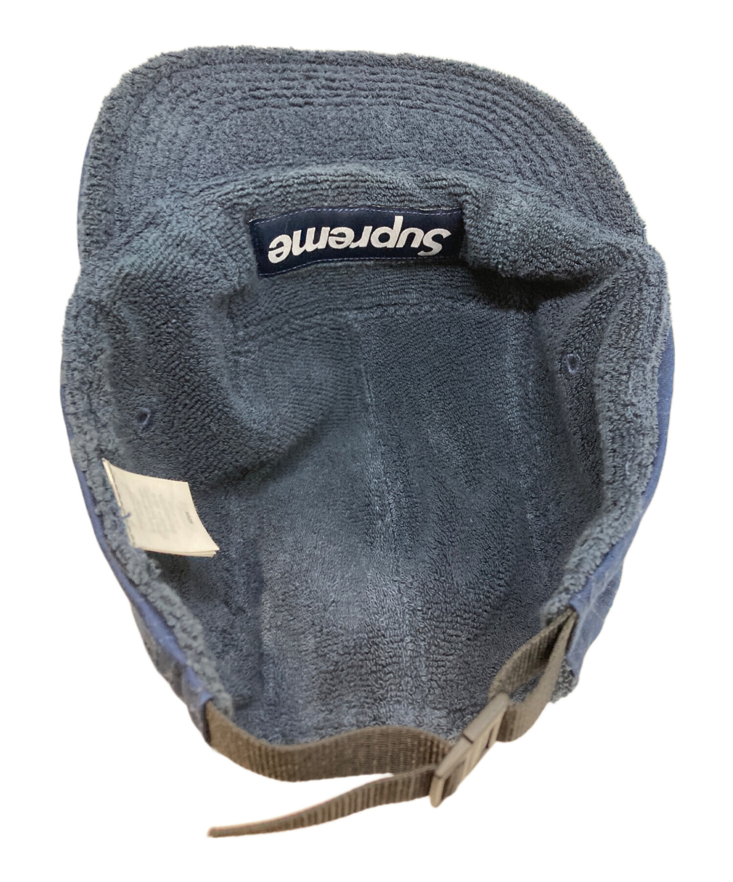 SUPREME デニムフライトキャップ ネイビー 中古・古着通販】Supreme (シュプリーム) キャップ ネイビー｜ブランド