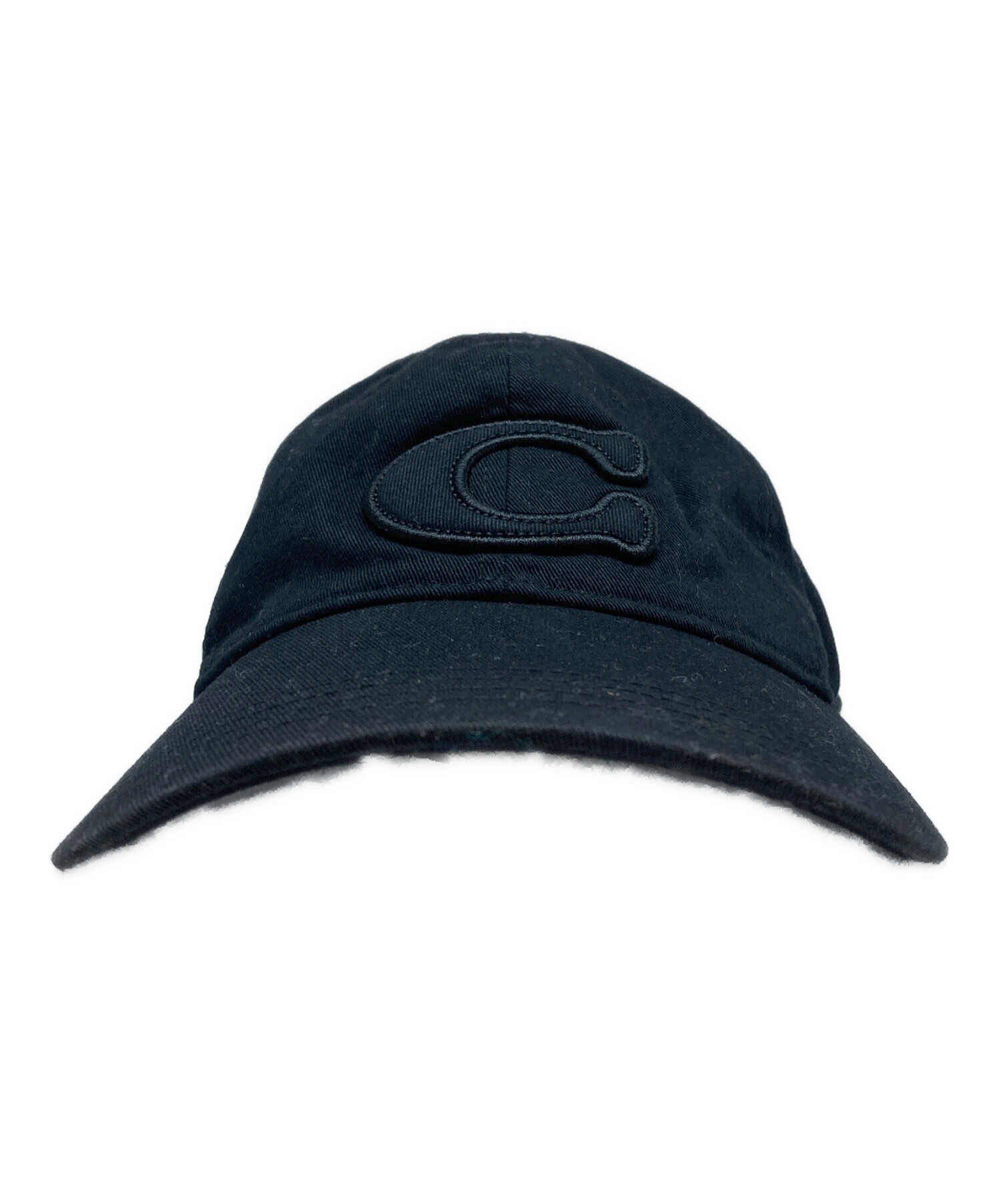 中古・古着通販】COACH (コーチ) キャップ ブラック｜ブランド・古着