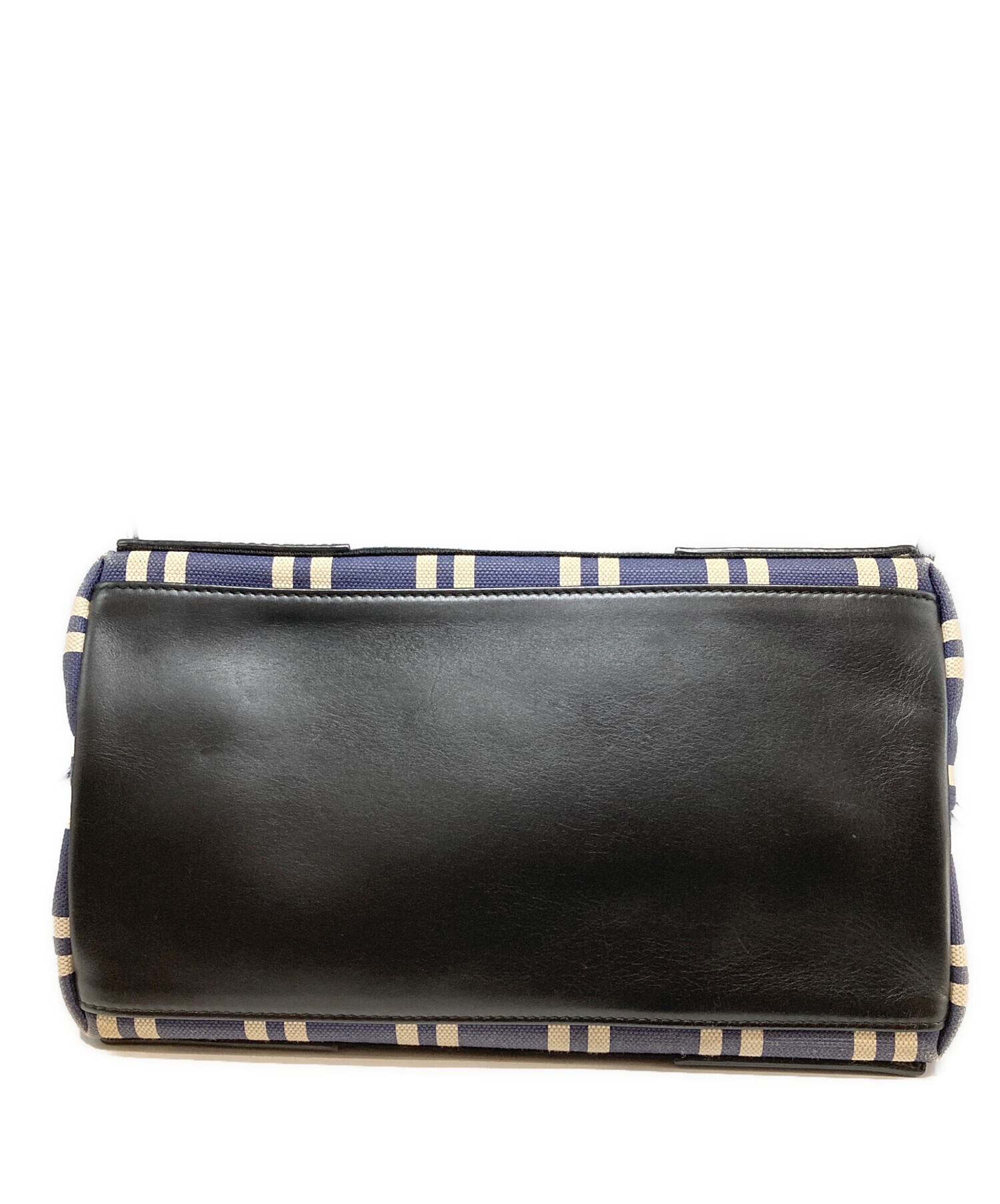 中古・古着通販】BALENCIAGA (バレンシアガ) NAVY CABAS S/キャンバス 