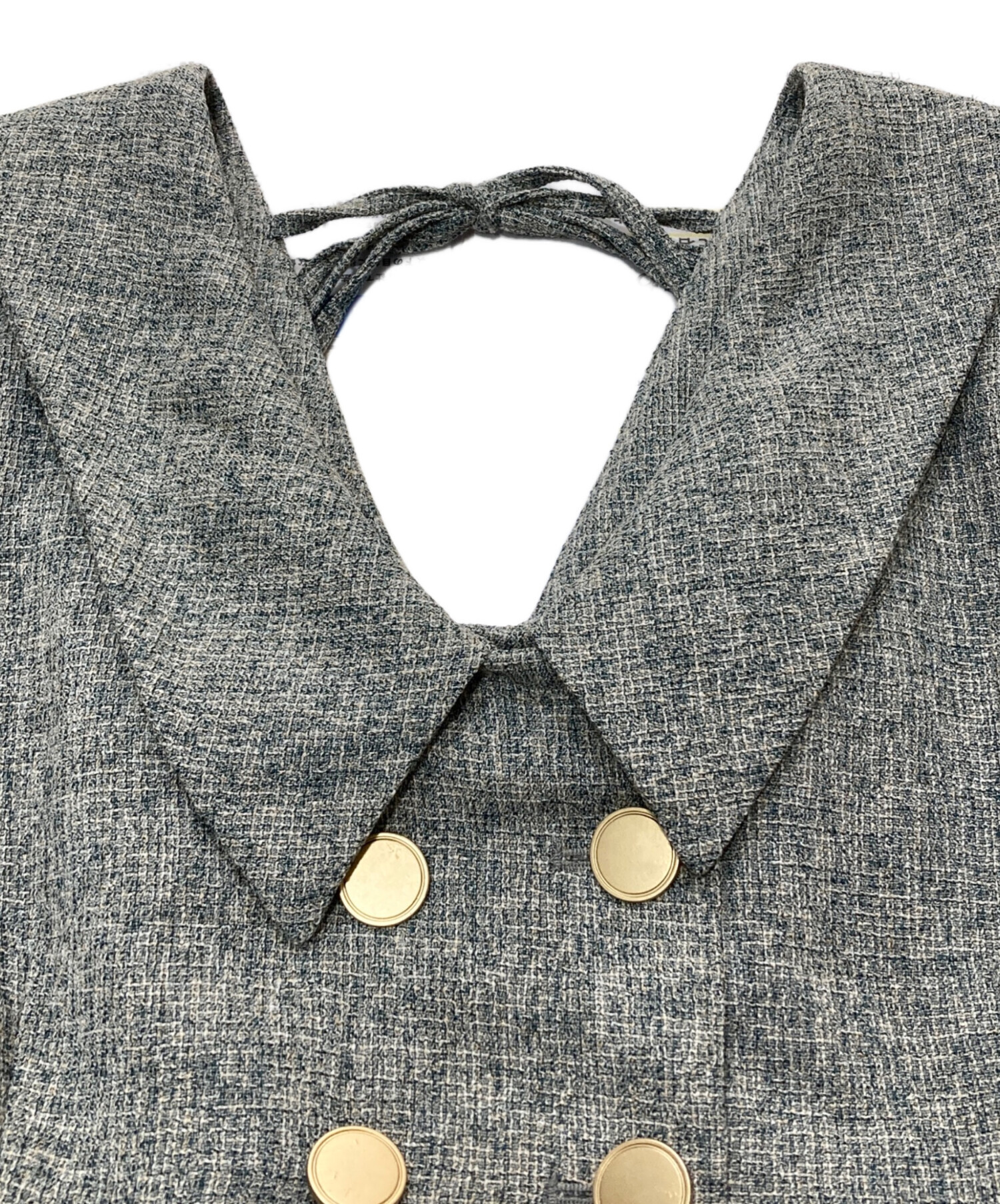 中古・古着通販】Lily Brown (リリーブラウン) カラーデザインダブル 