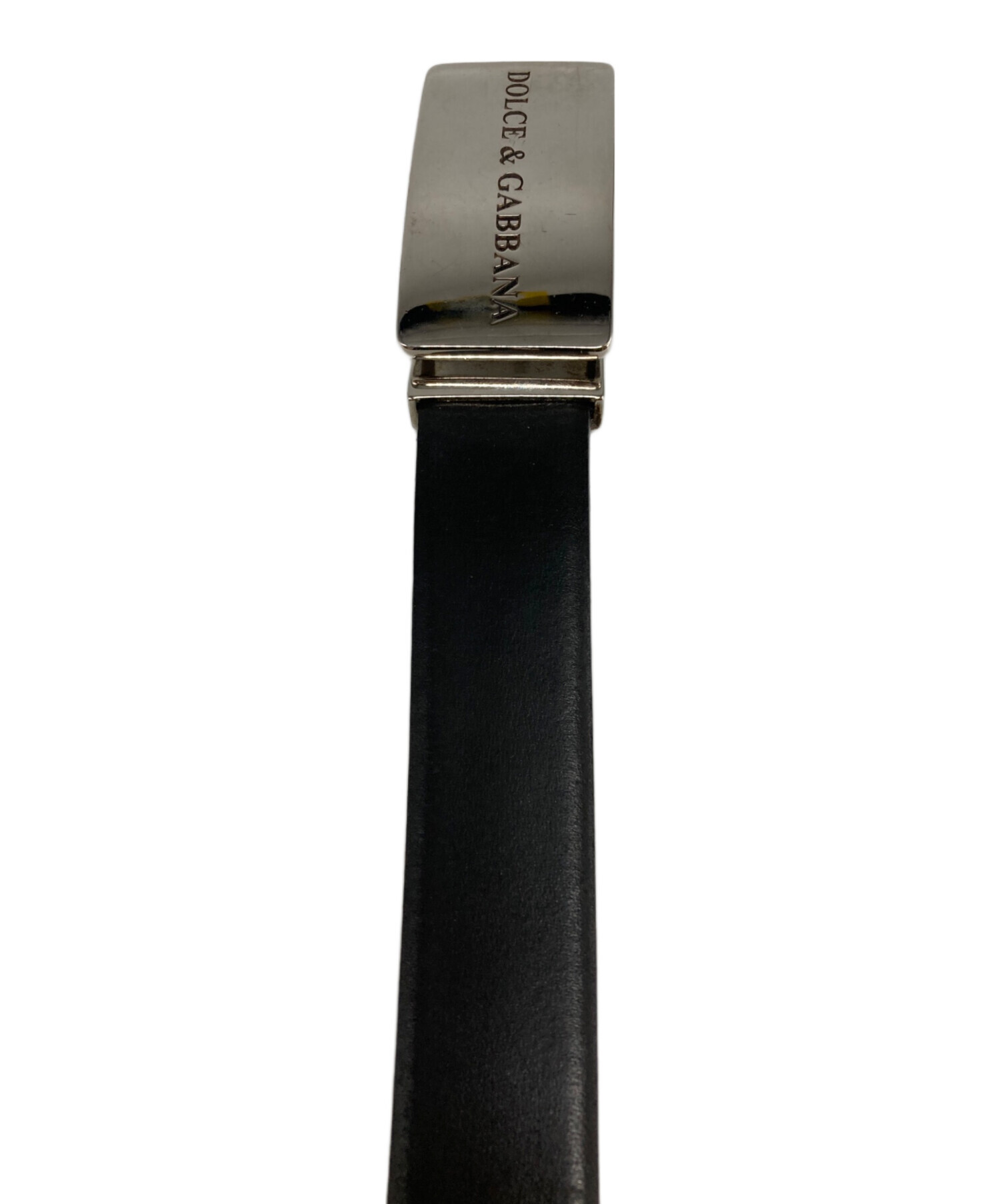 DOLCE&amp;GABBANA ドルチェアンドガッバーナ ベルト  黒 【古着】【中古】【送料無料】 中古・古着通販】DOLCE & GABBANA (ドルチェ＆ガッバーナ) ロゴ