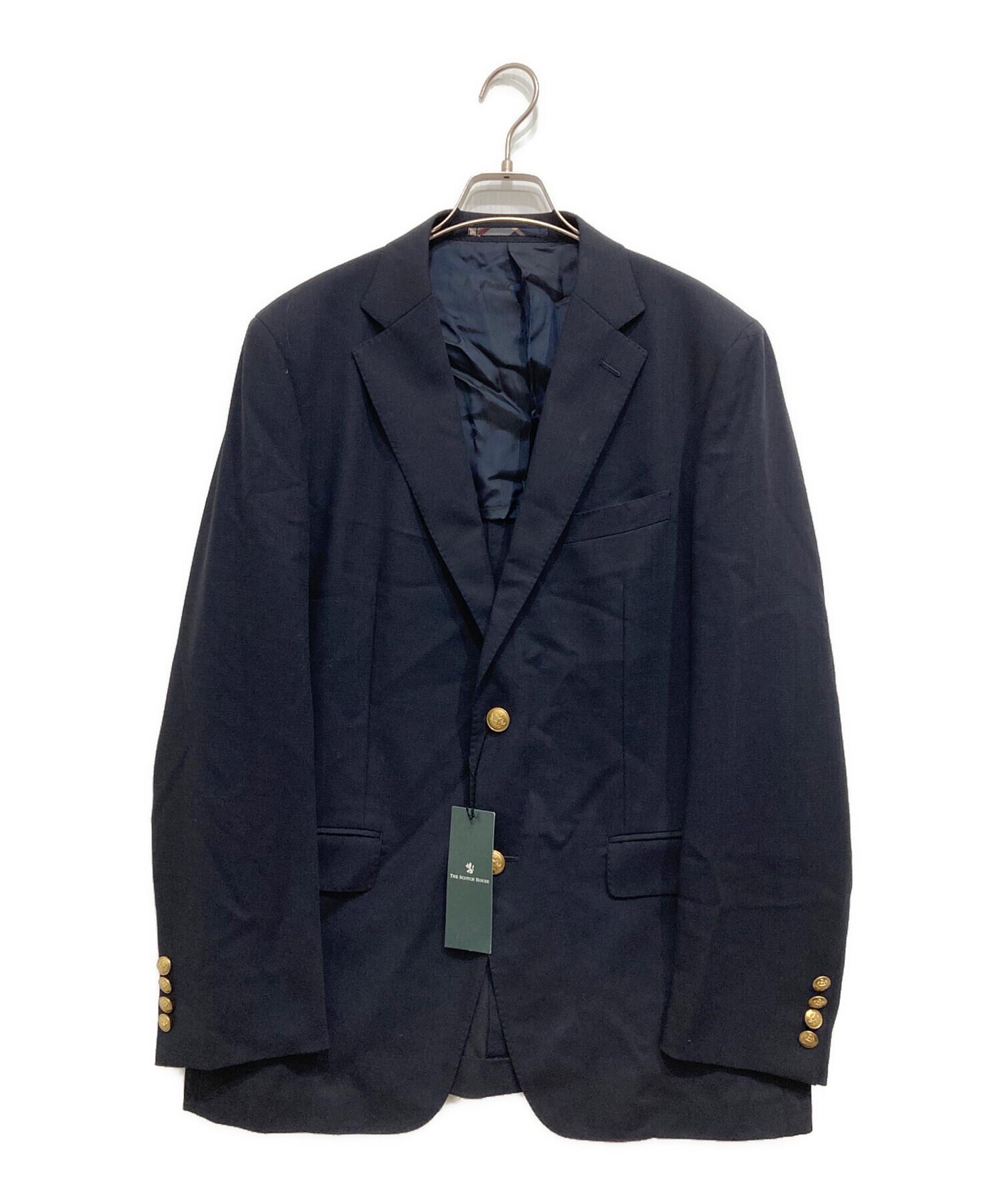 中古・古着通販】THE SCOTCH HOUSE (ザ スコッチハウス) 金ボタン紺